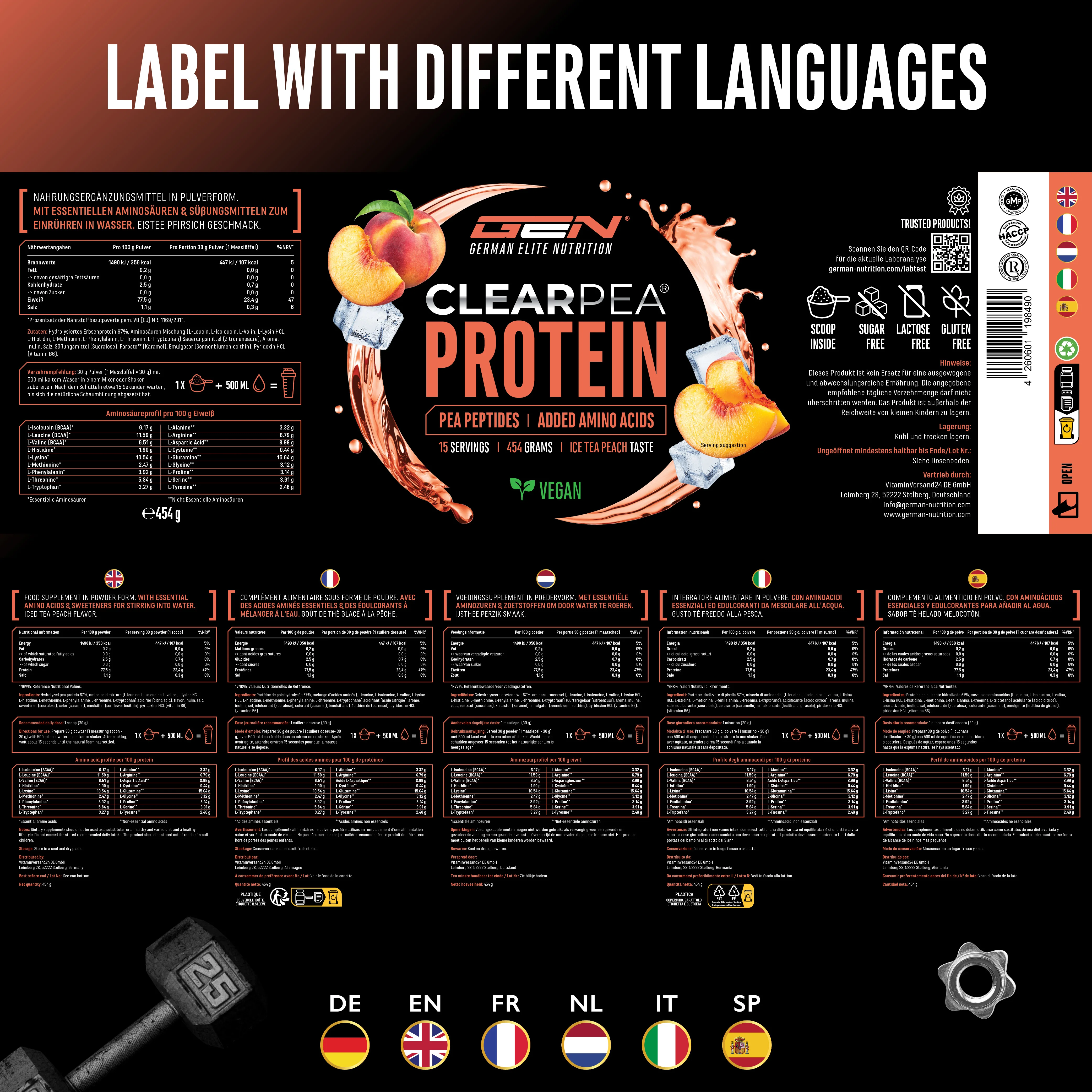 ClearPea® - Vegan Clear Protein - Image 14