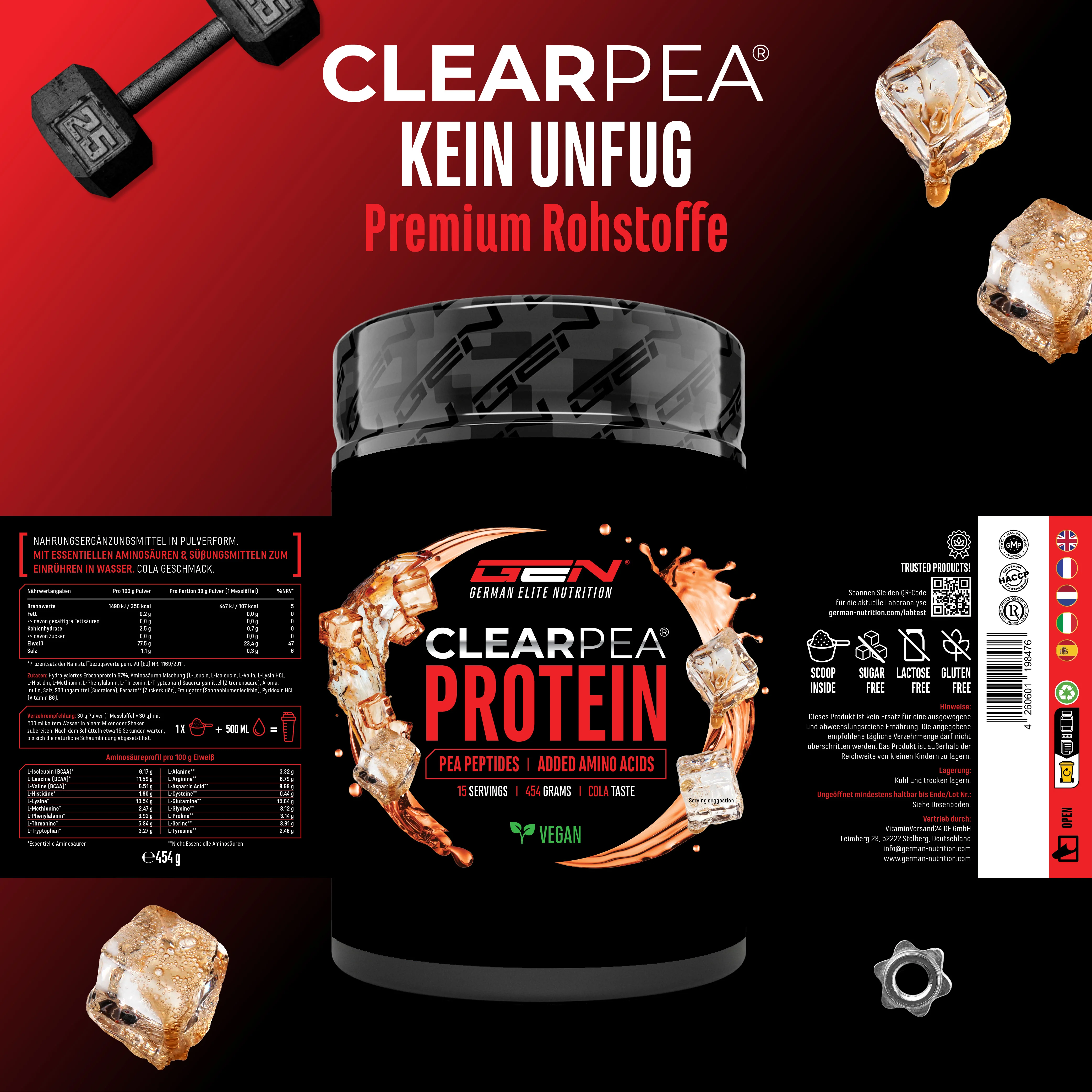 ClearPea® - Vegan Clear Protein - Image 4