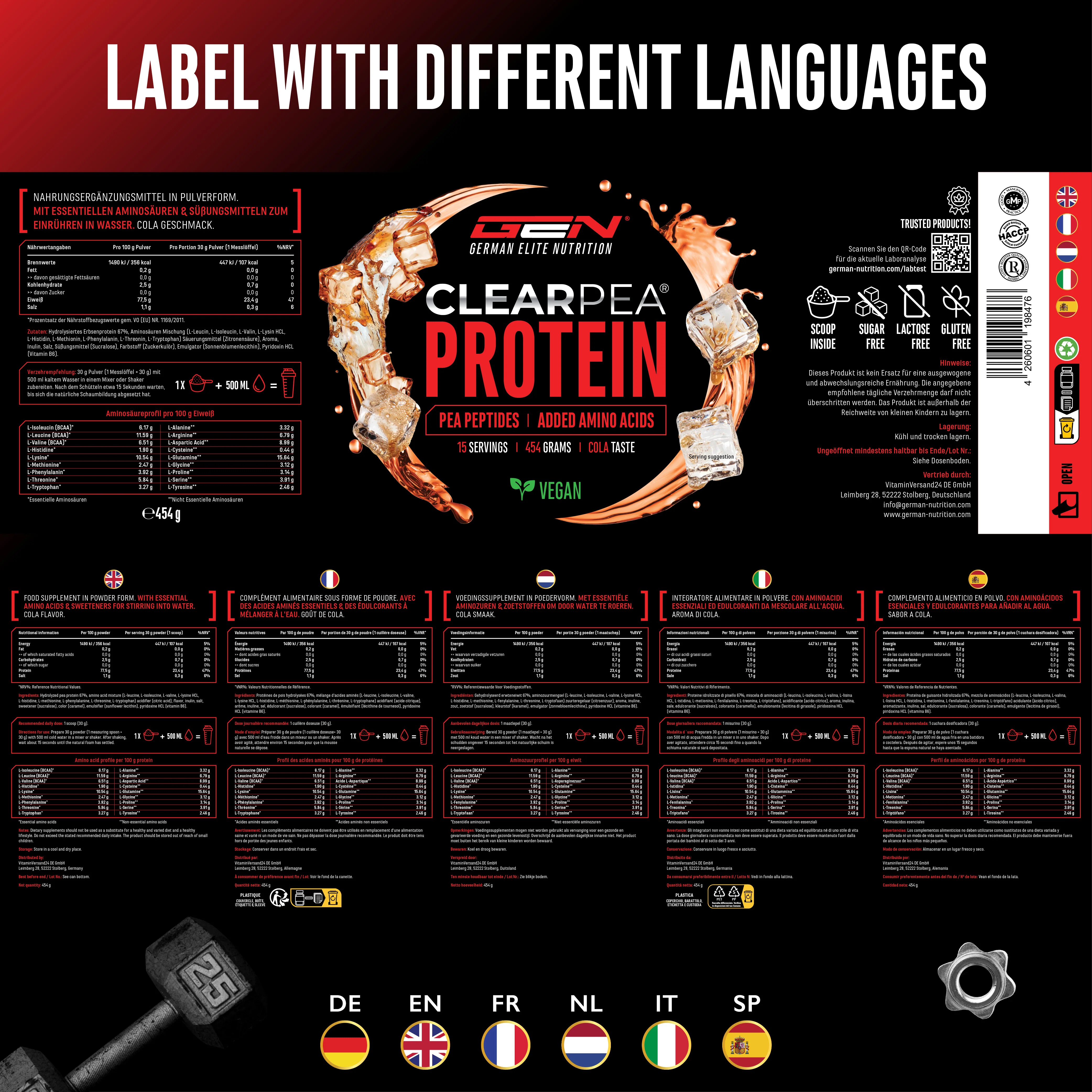 ClearPea® - Vegan Clear Protein - Image 6