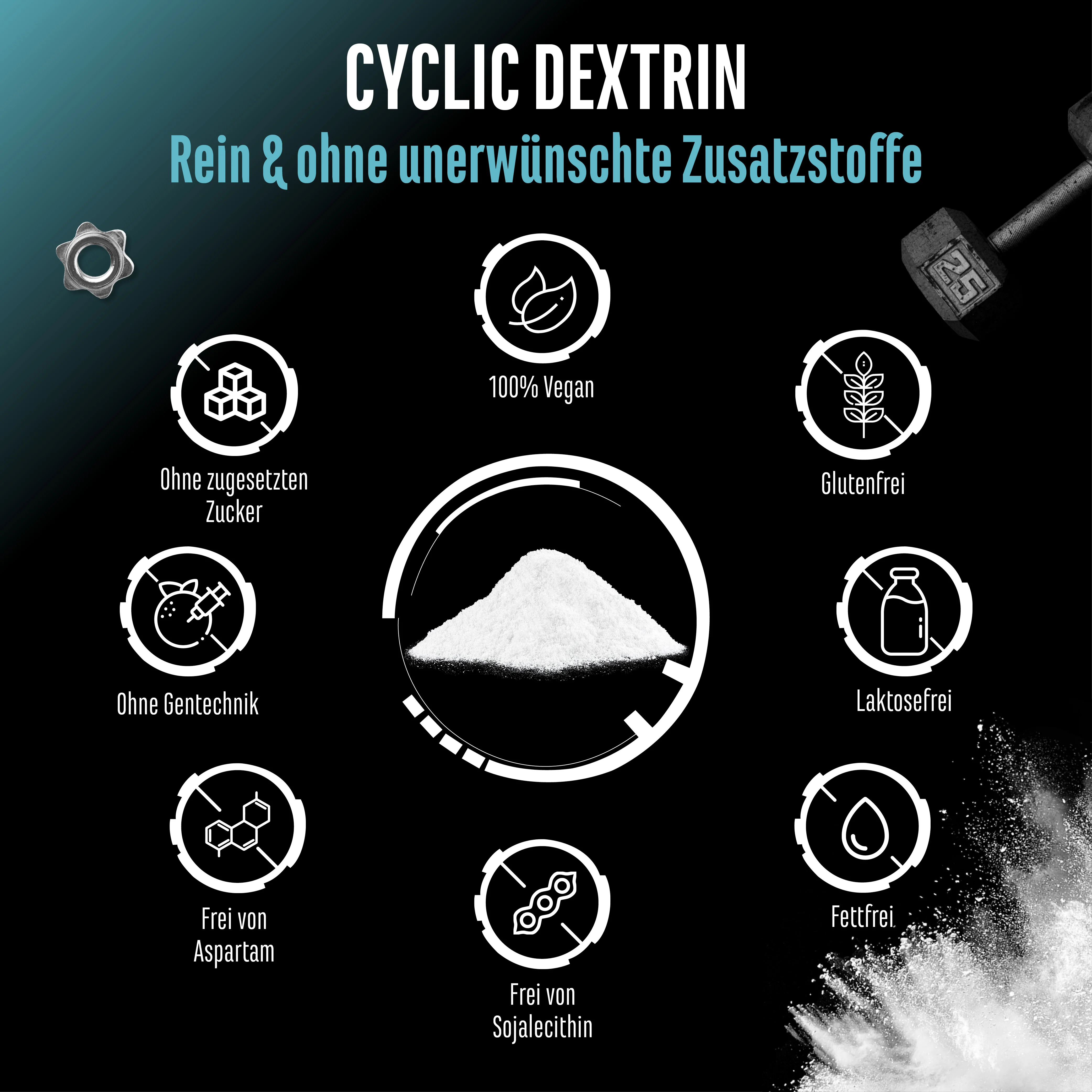 Cyclic - Cluster Dextrin - 1000g - Image 5
