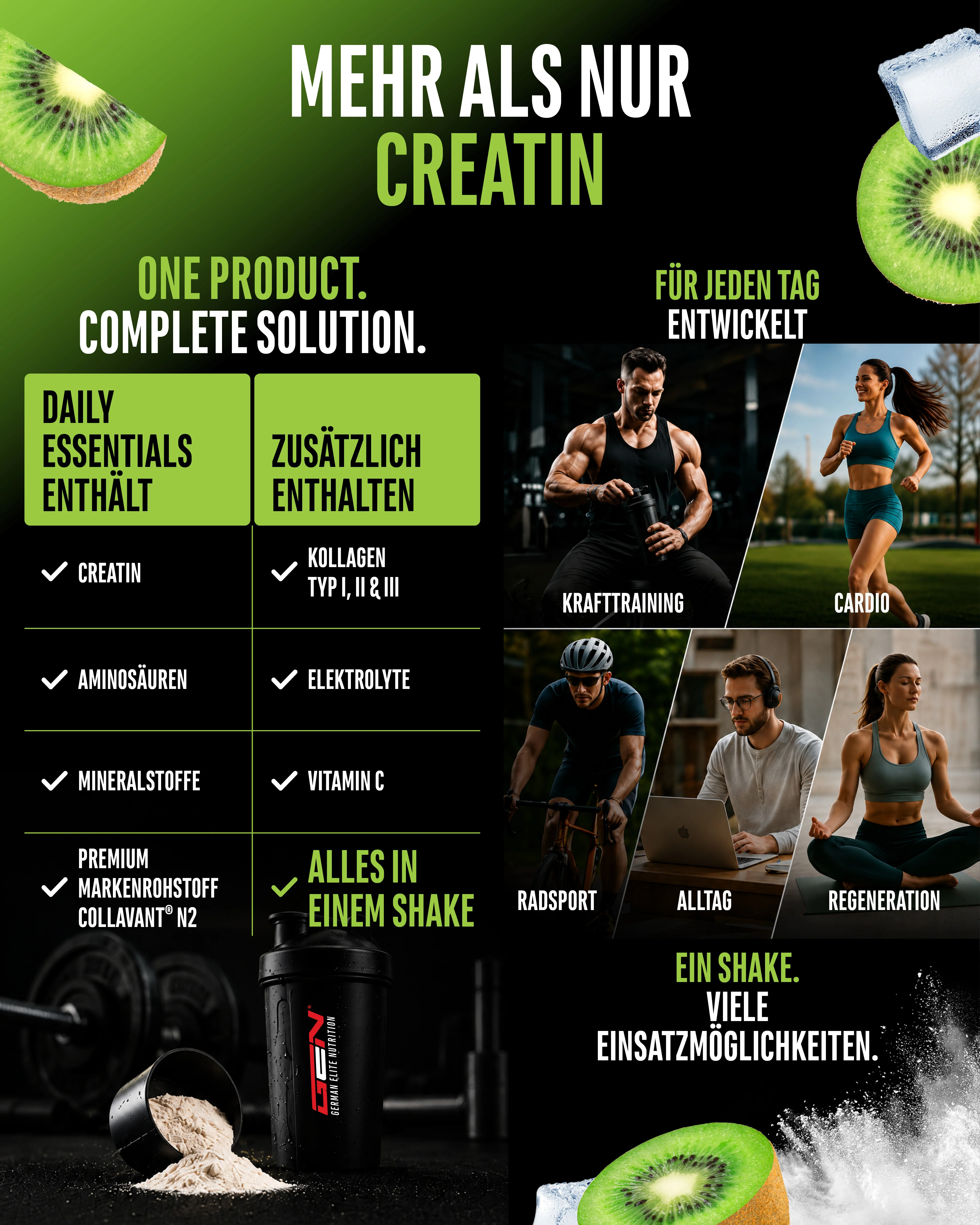 Daily Essentials - Creatin + Kollagen - All in one Drink - Image 16
