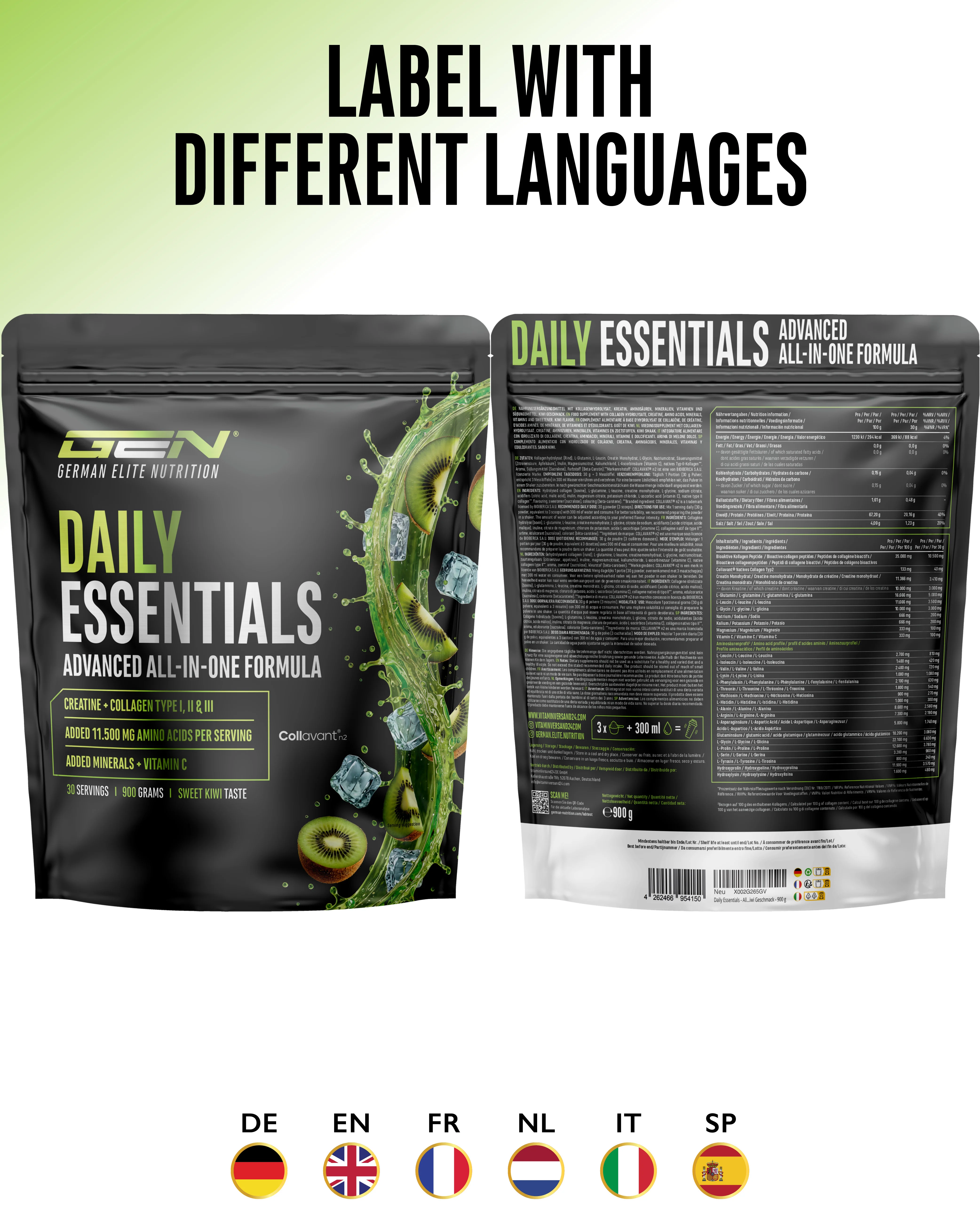 Daily Essentials - Creatin + Kollagen - All in one Drink - Image 21