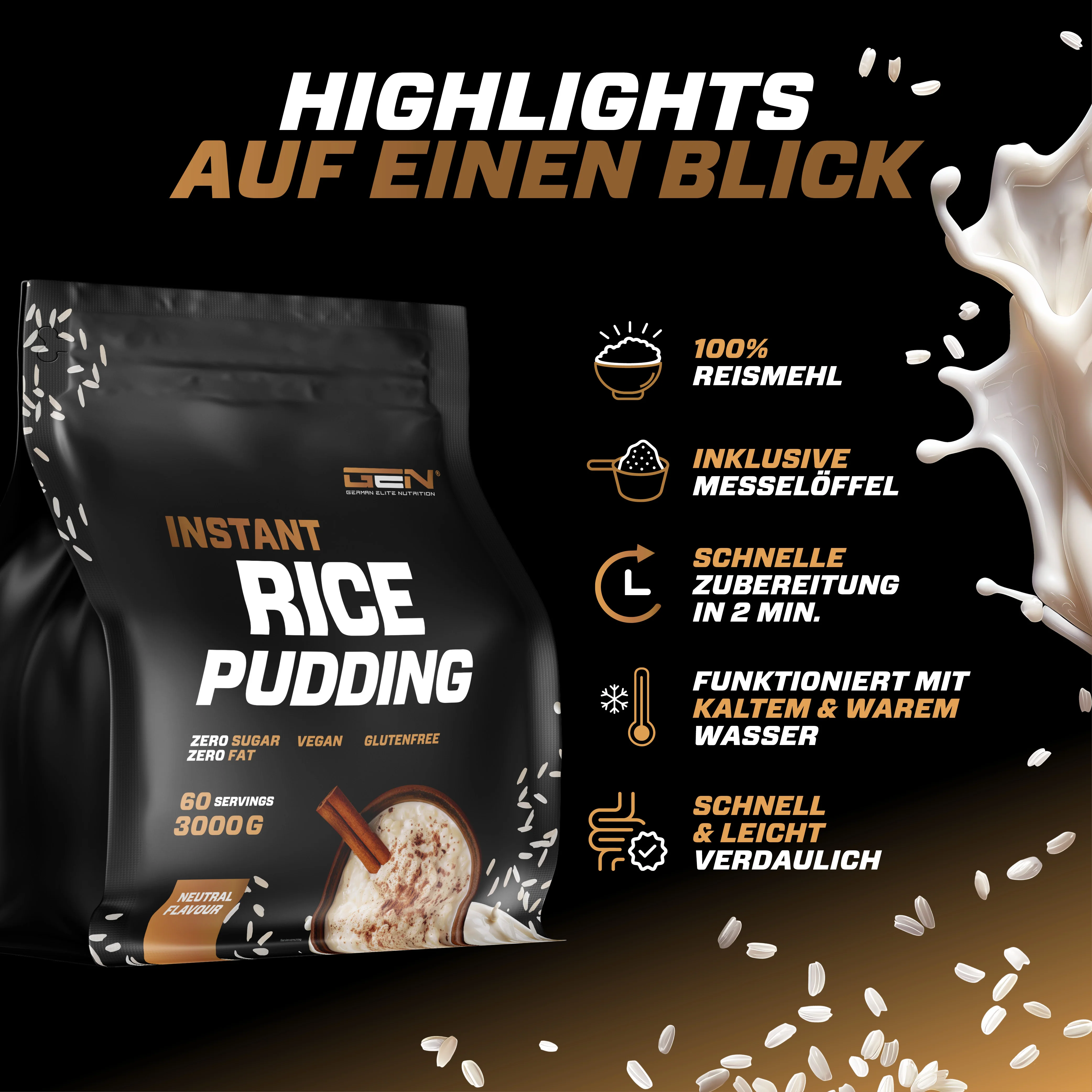 Reispudding neutral 3 kg - Image 3