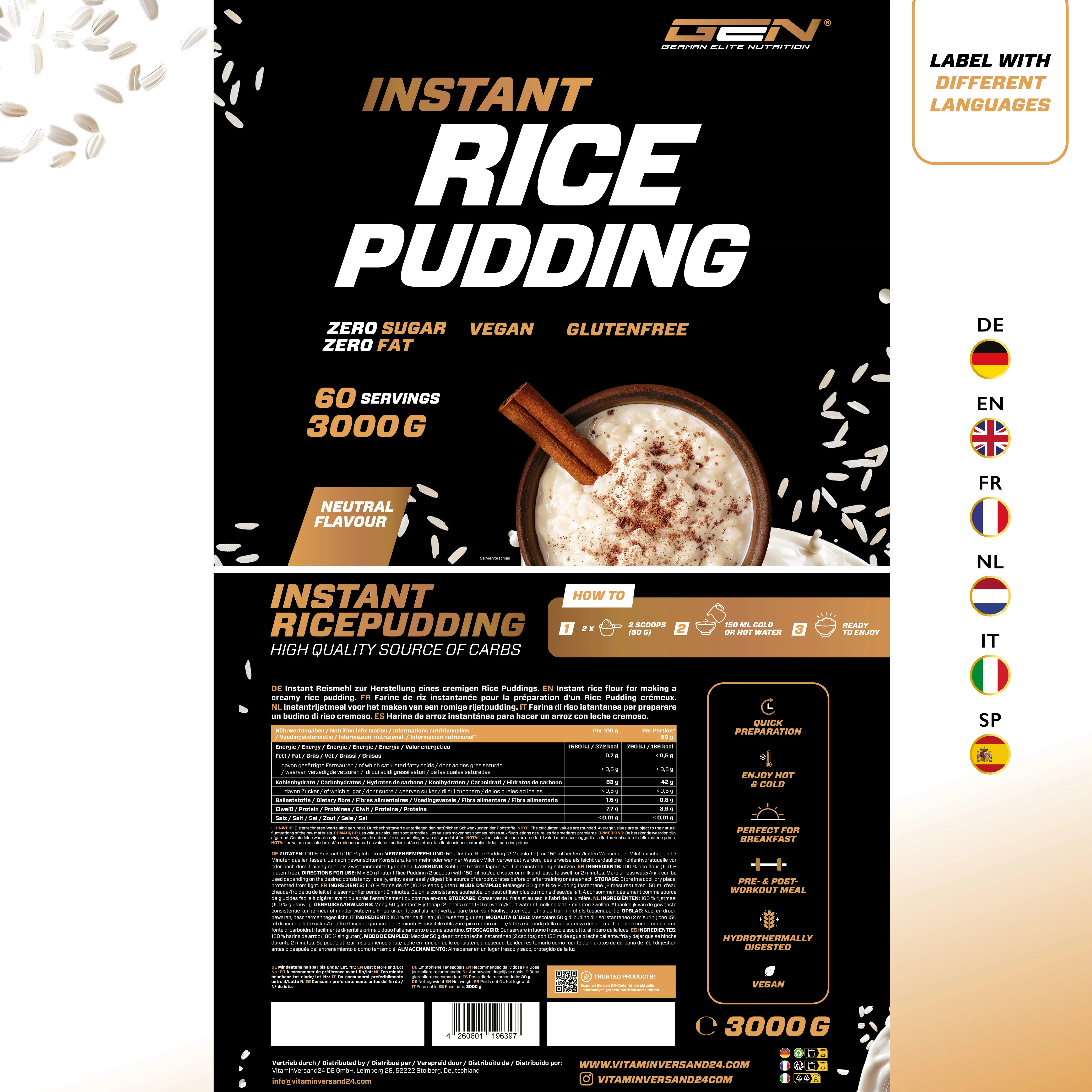 Reispudding neutral 3 kg - Image 6