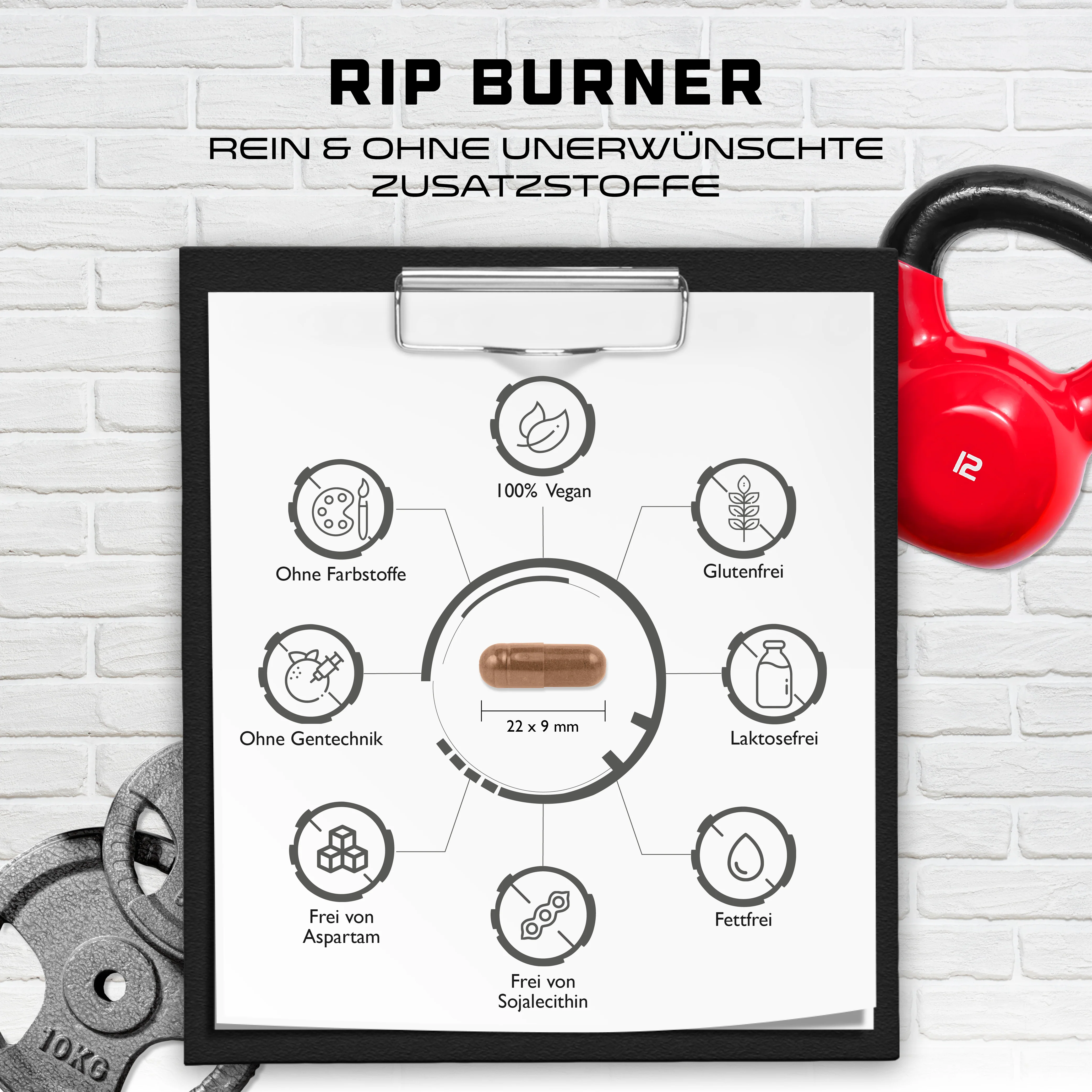 RIP Burner - 180 Kapseln - Definitionsphase & Diät - Image 4