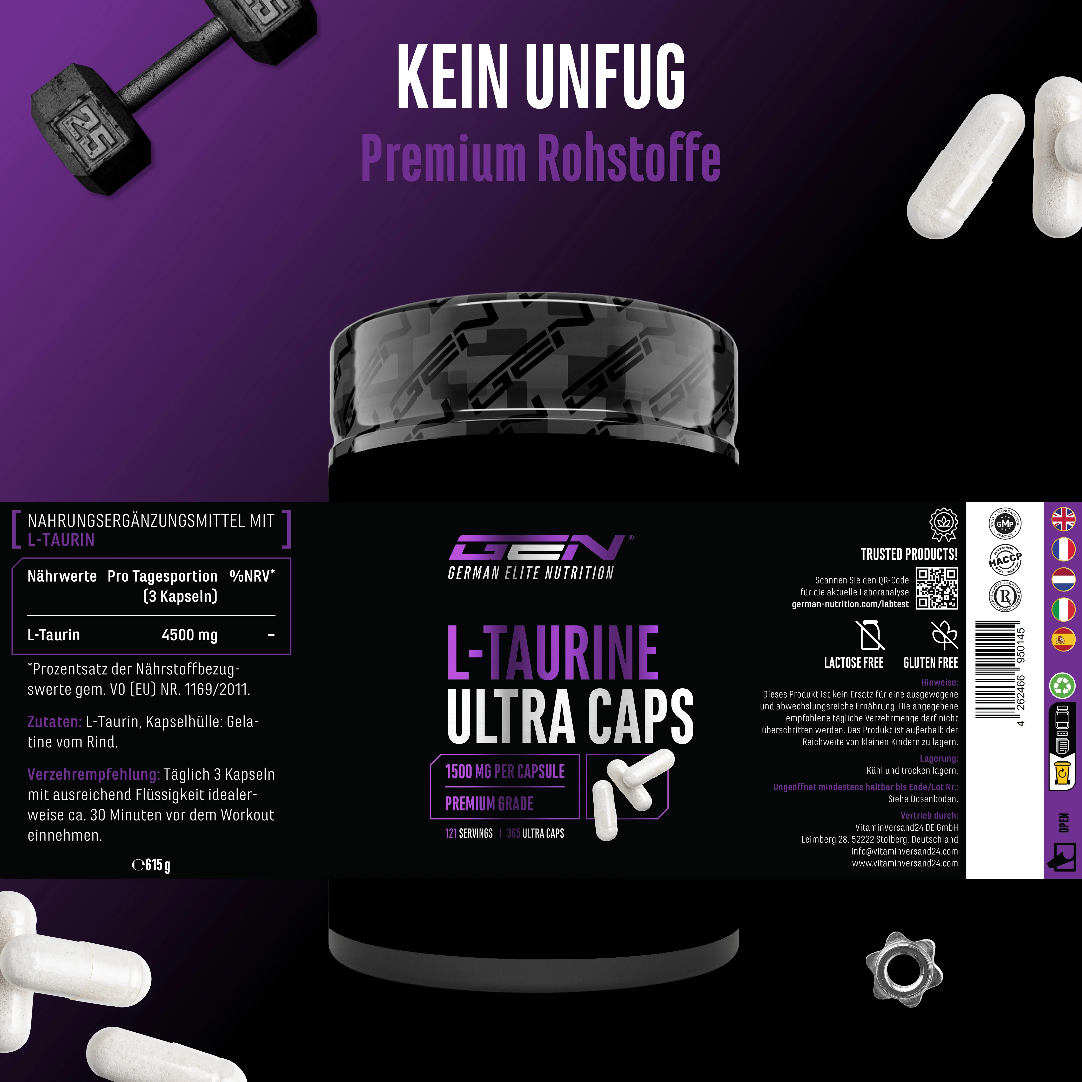 L-Taurin Ultra Caps - Image 5