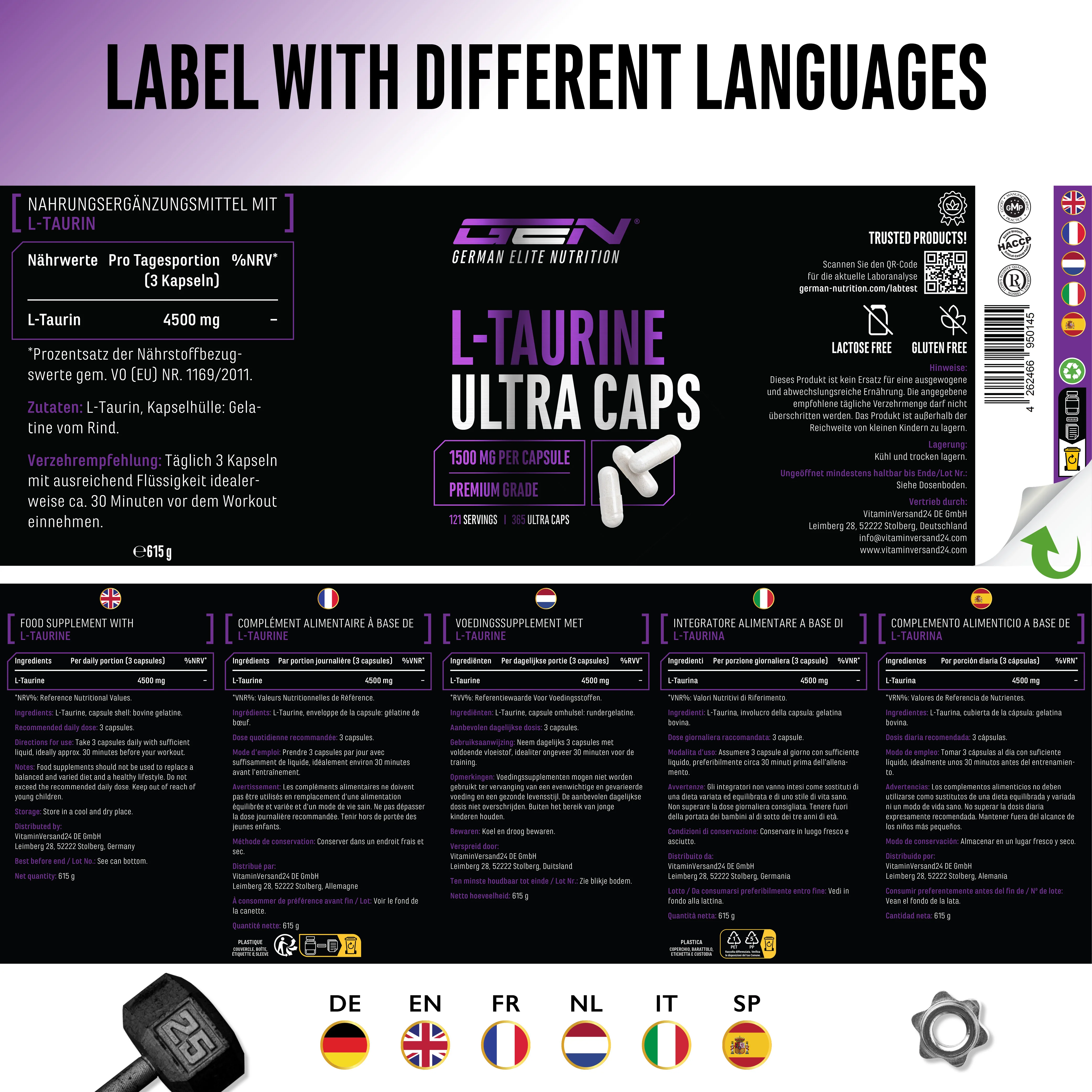 L-Taurin Ultra Caps - Image 7