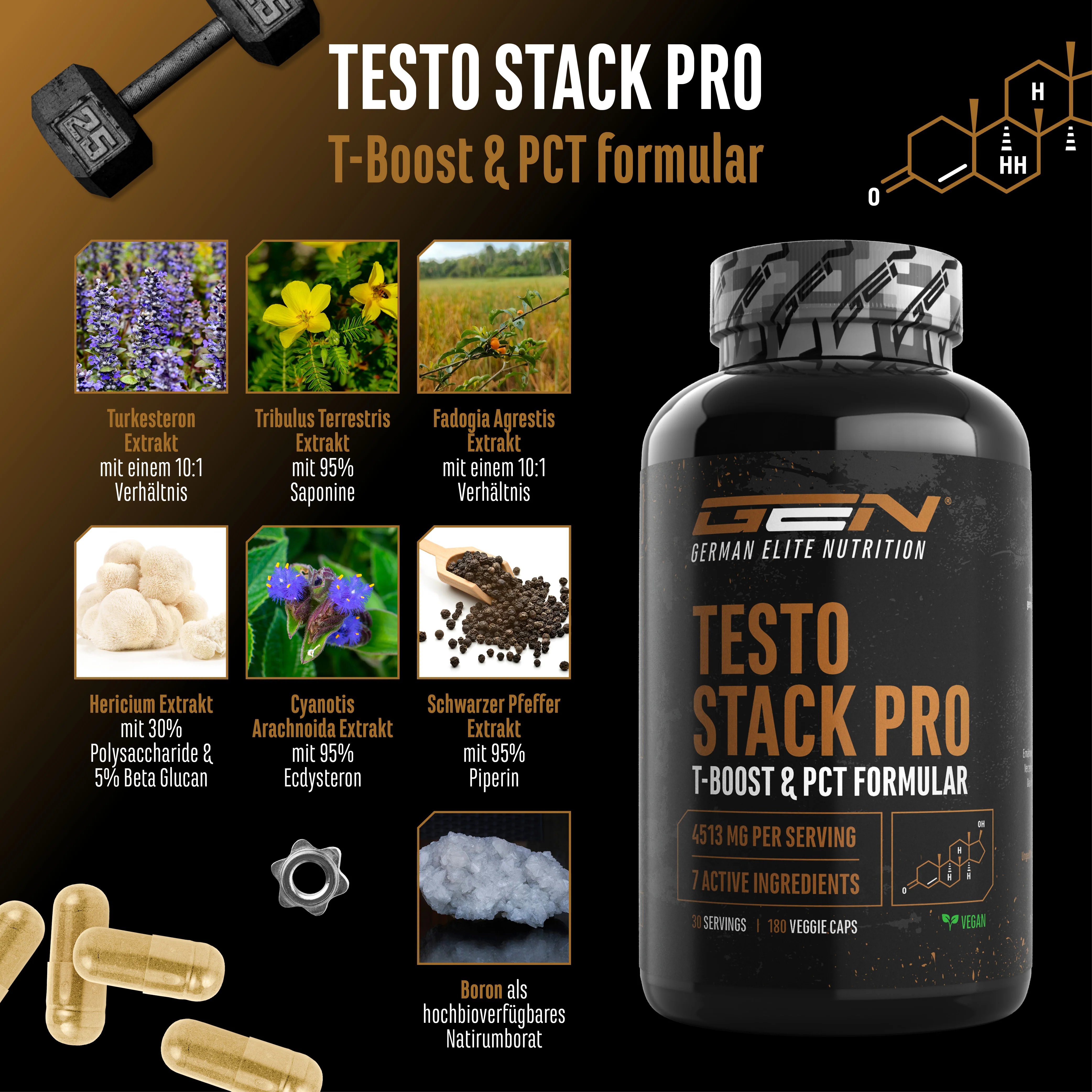 Testo Stack Pro, 180 Kapseln - Image 4