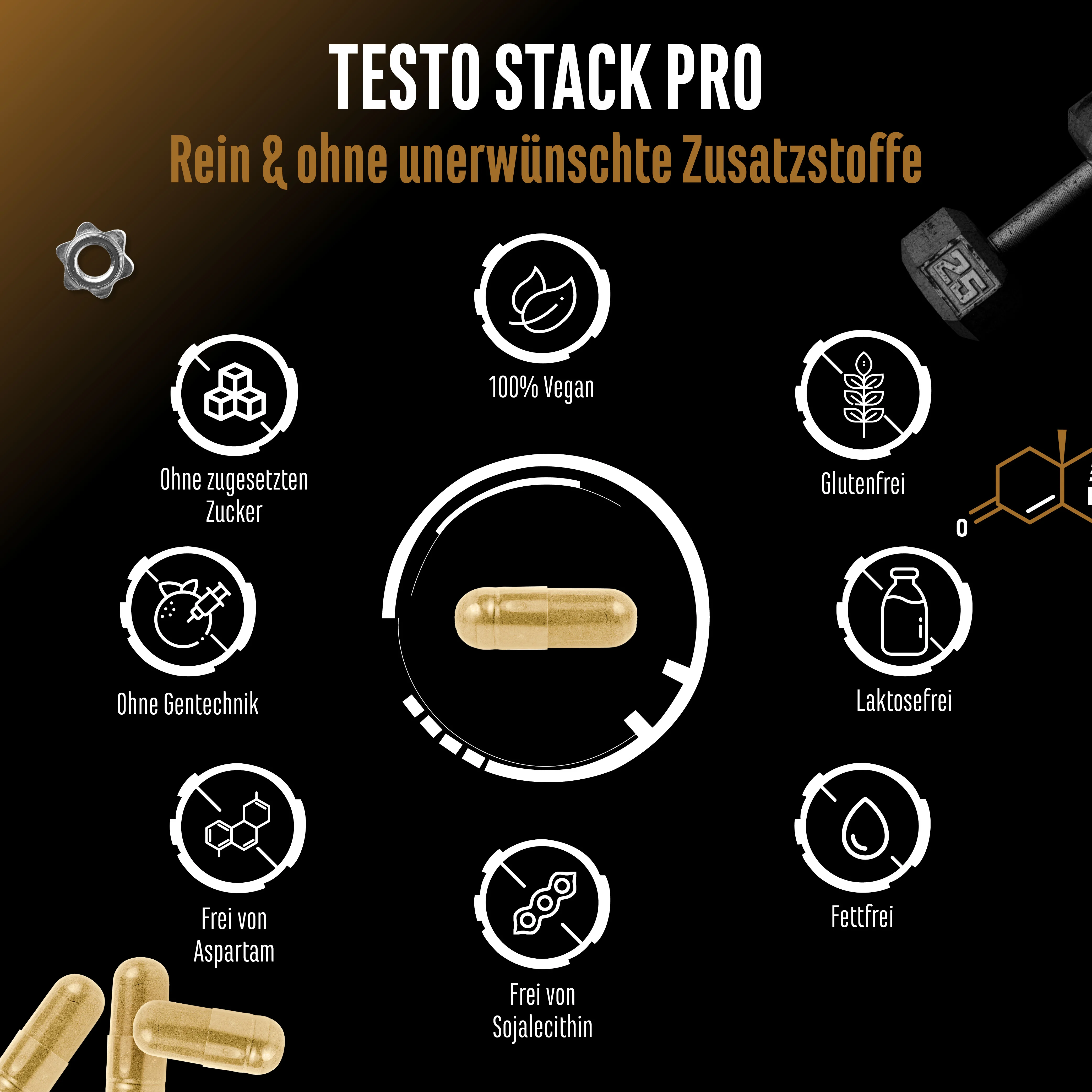 Testo Stack Pro, 180 Kapseln - Image 5