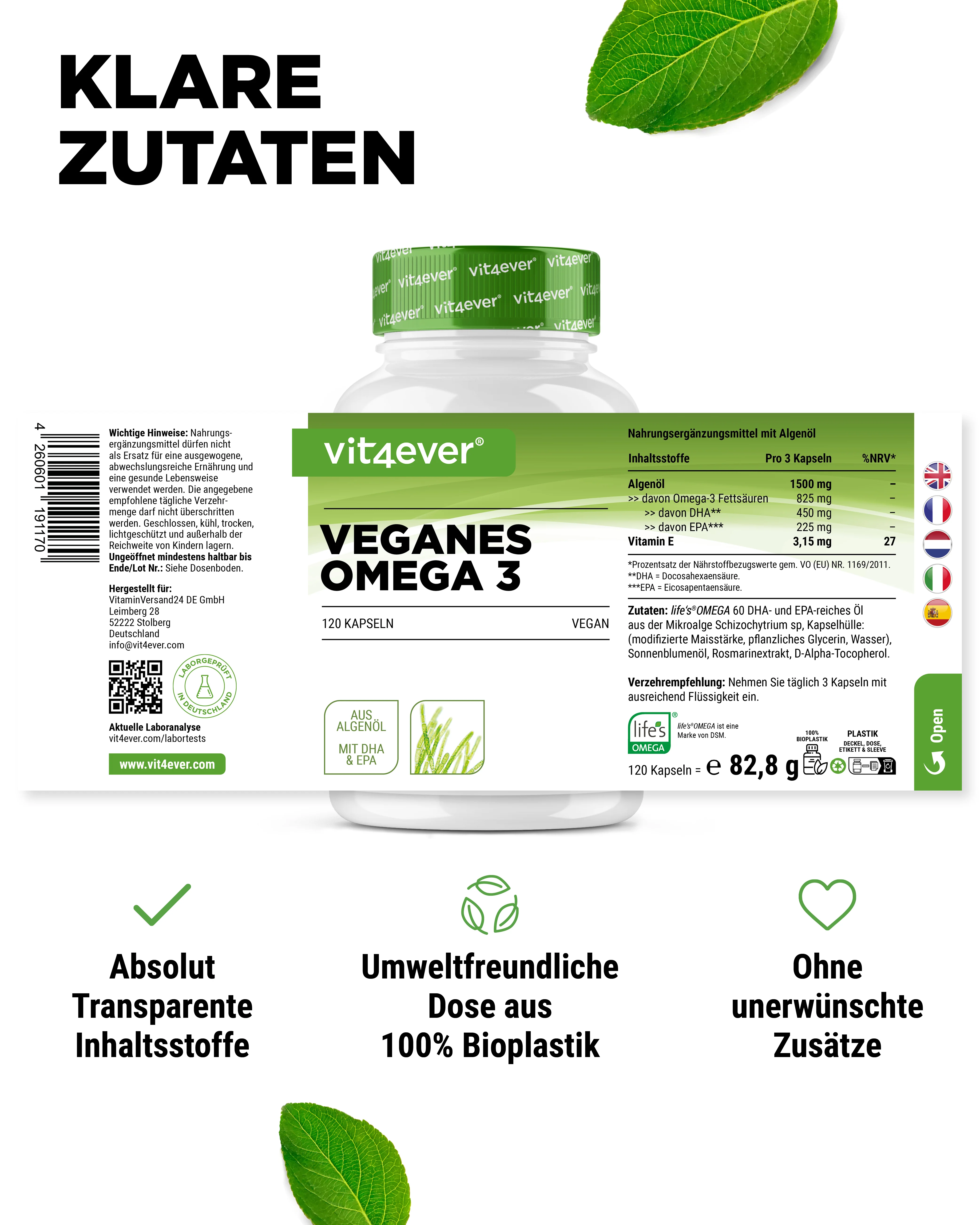 Algenöl Omega-3 Vegan - Image 11