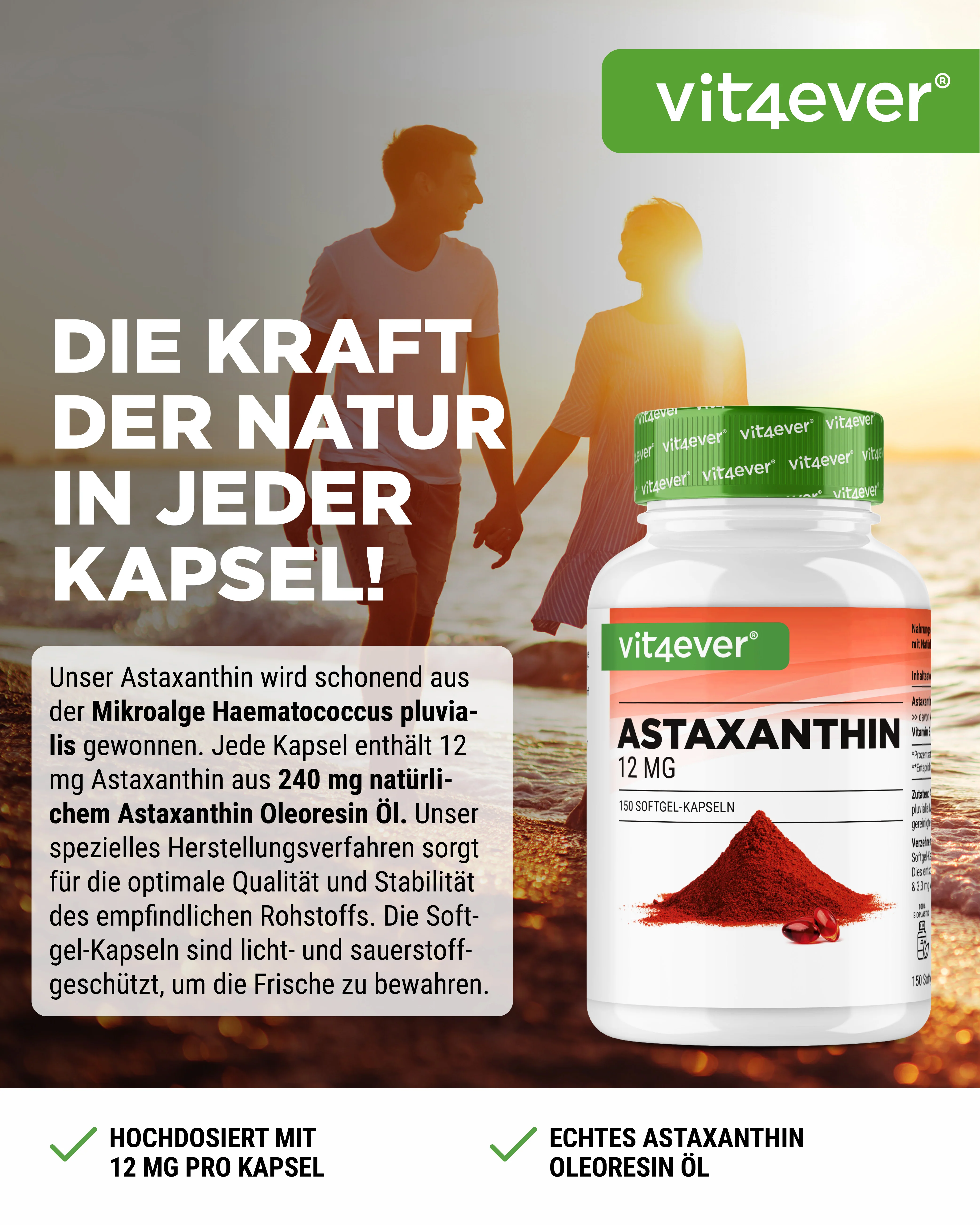 Astaxanthin - 12 mg - Image 3