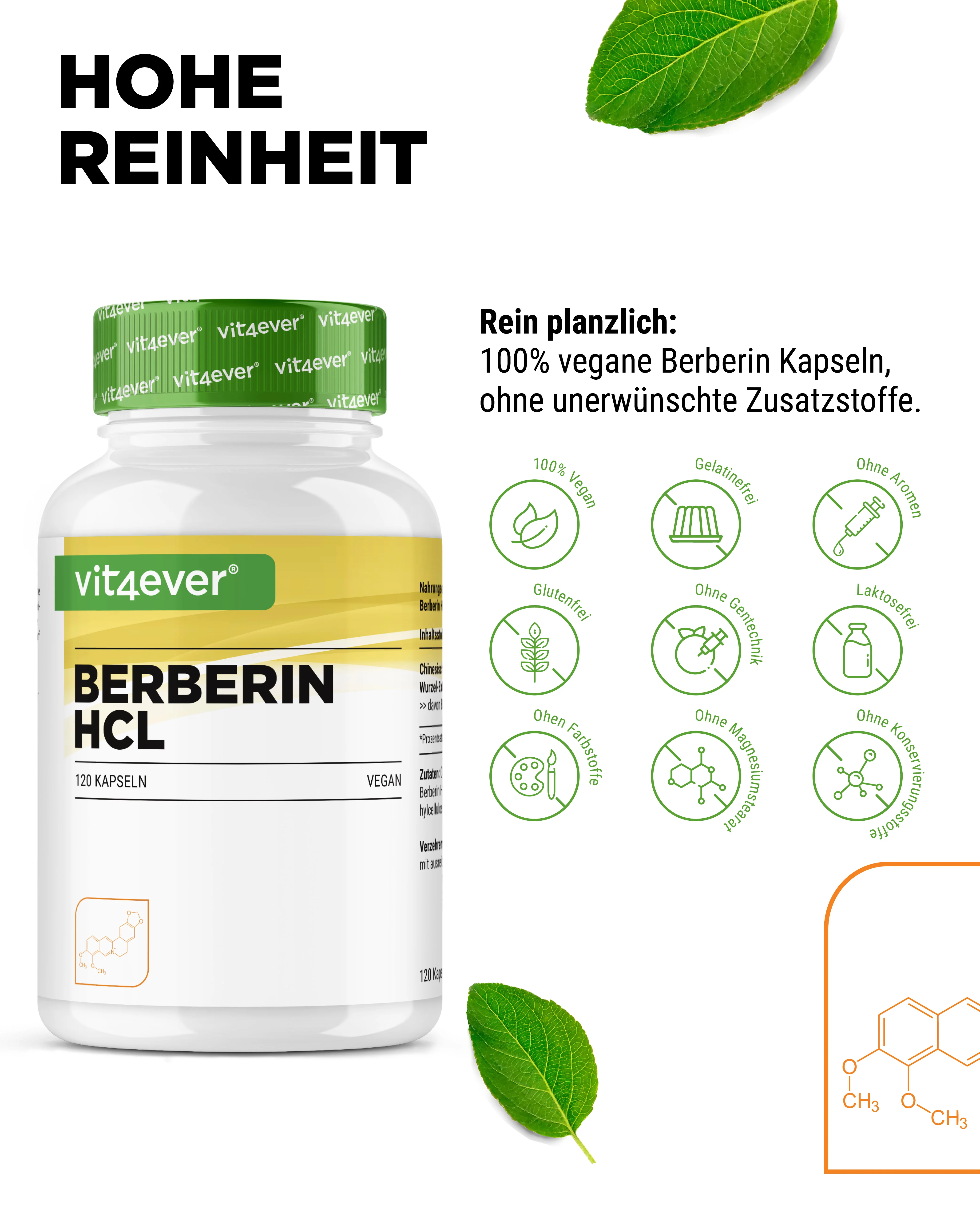 Berberin HCL - 500 mg - Image 3