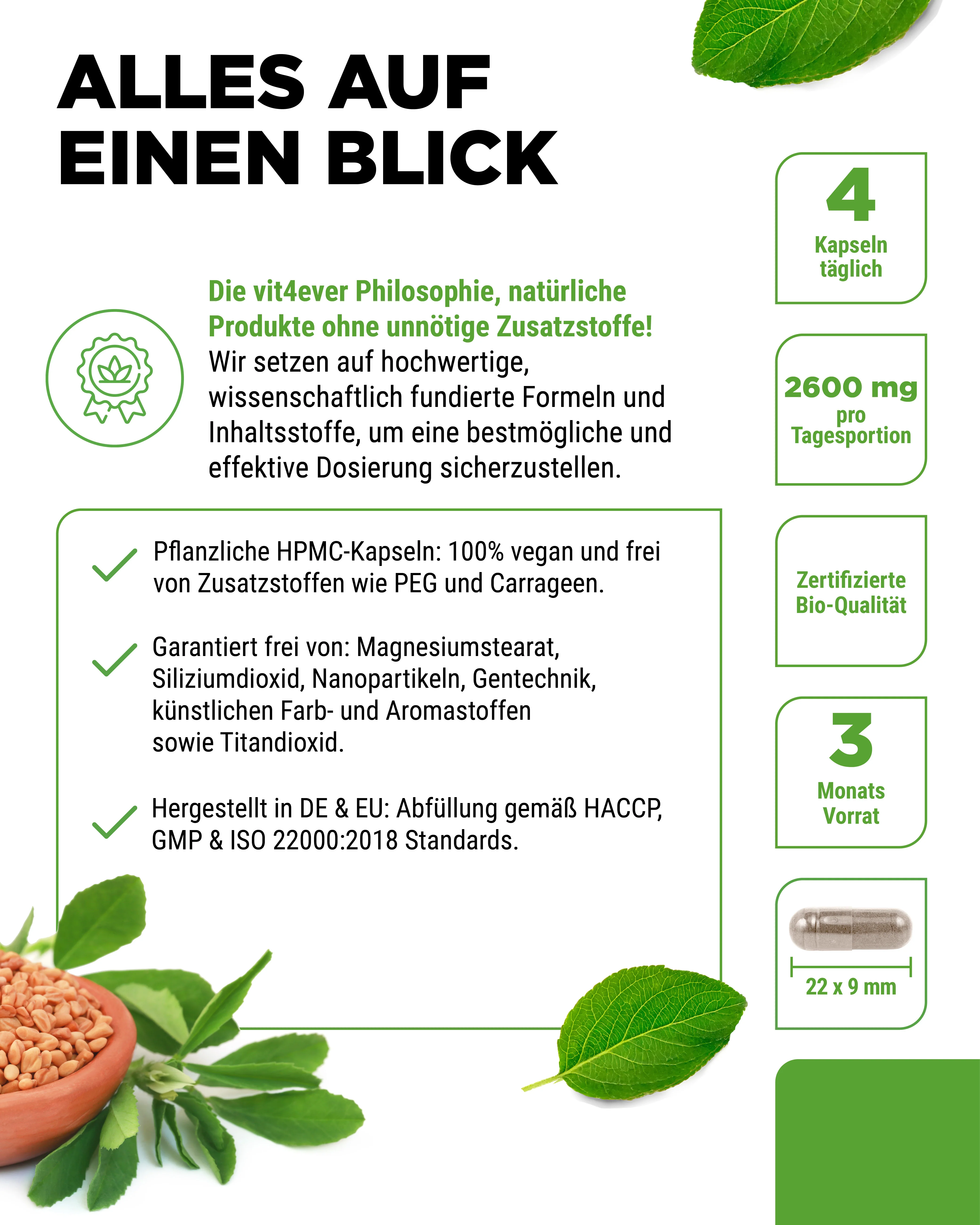 Bio Bockshornklee Aktiviert - Image 4