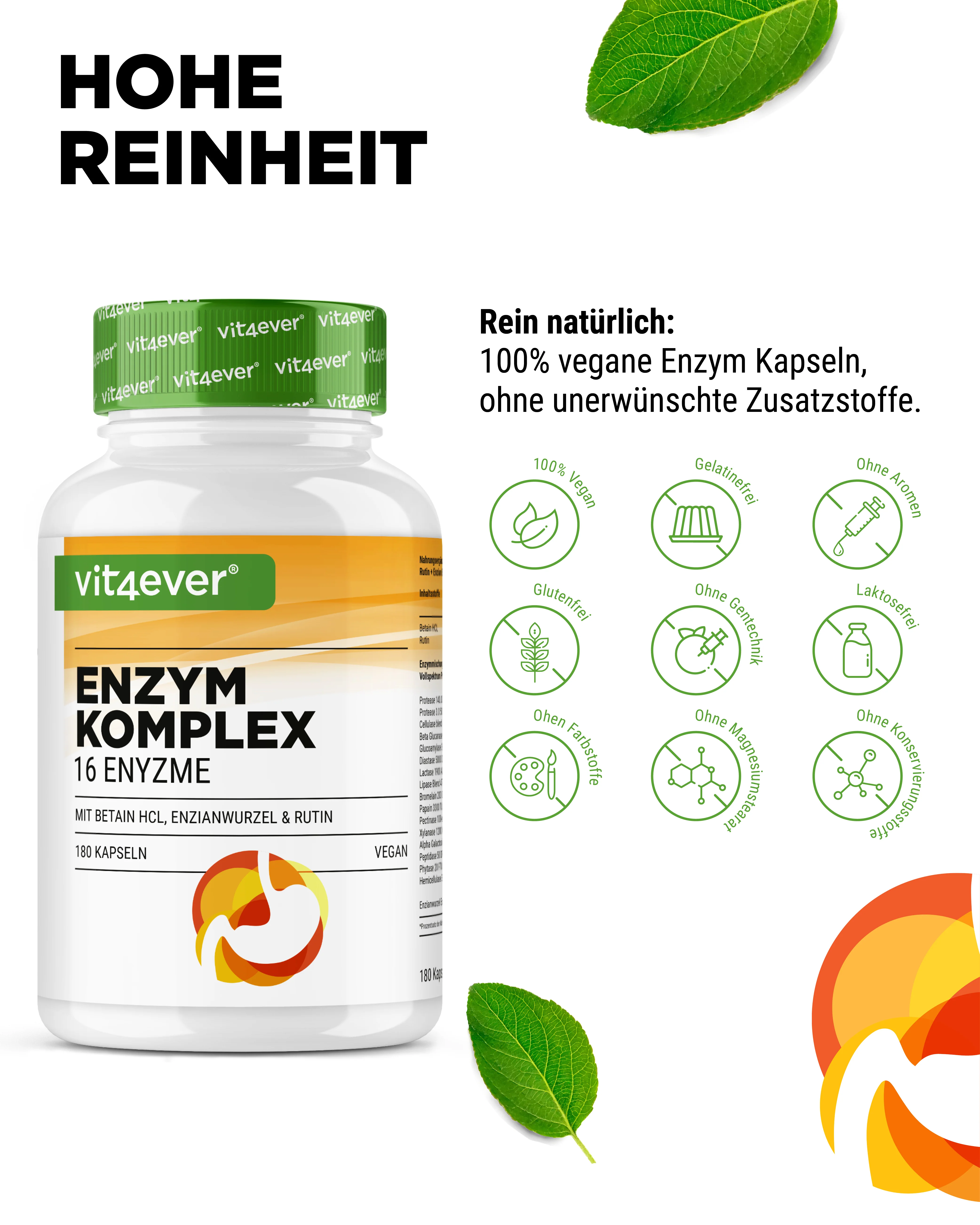 Enzym Komplex - 180 Kapseln - Image 3