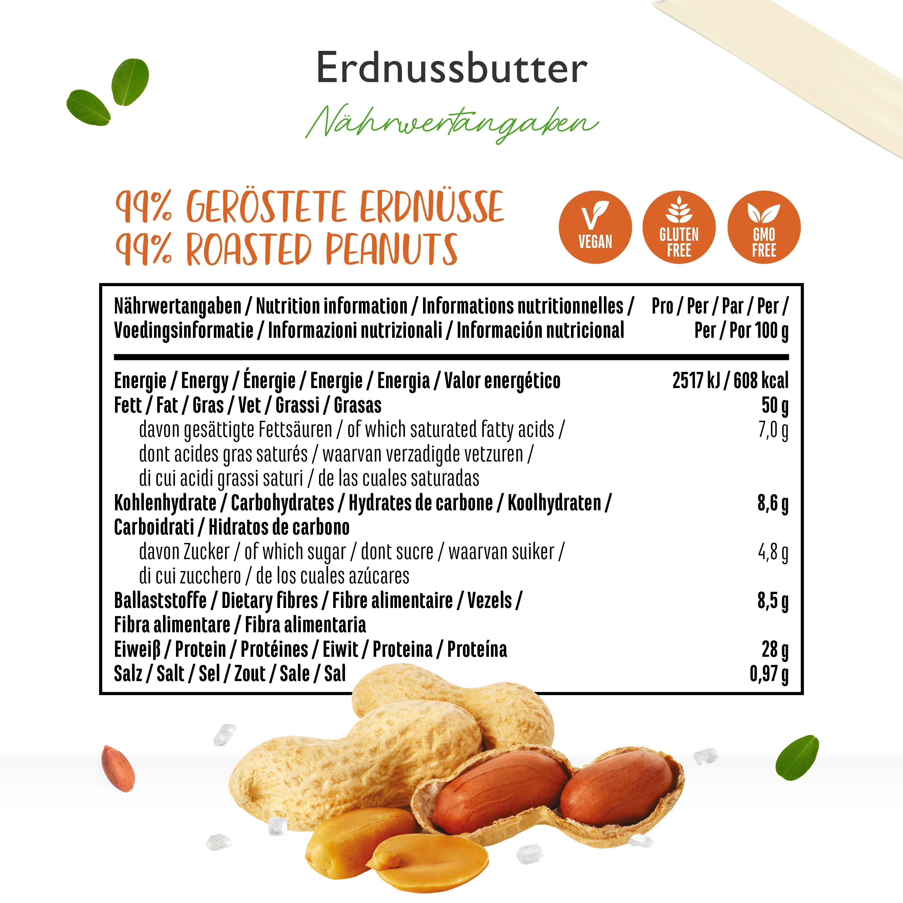 100% Erdnussbutter (CRUNCHY) - Peanut Butter - Image 12