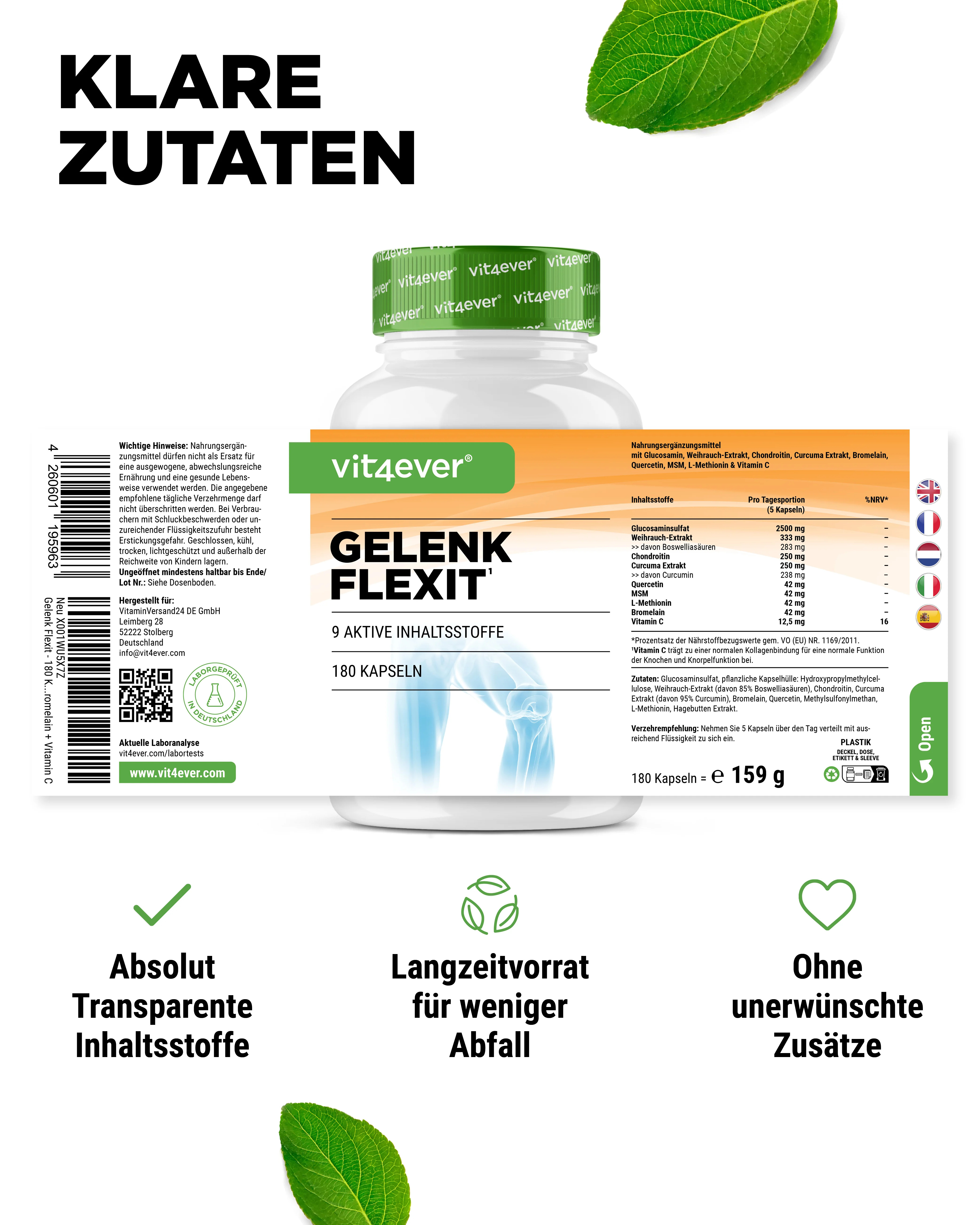 Gelenk Flexit - 9 Wirkstoffe - Image 6
