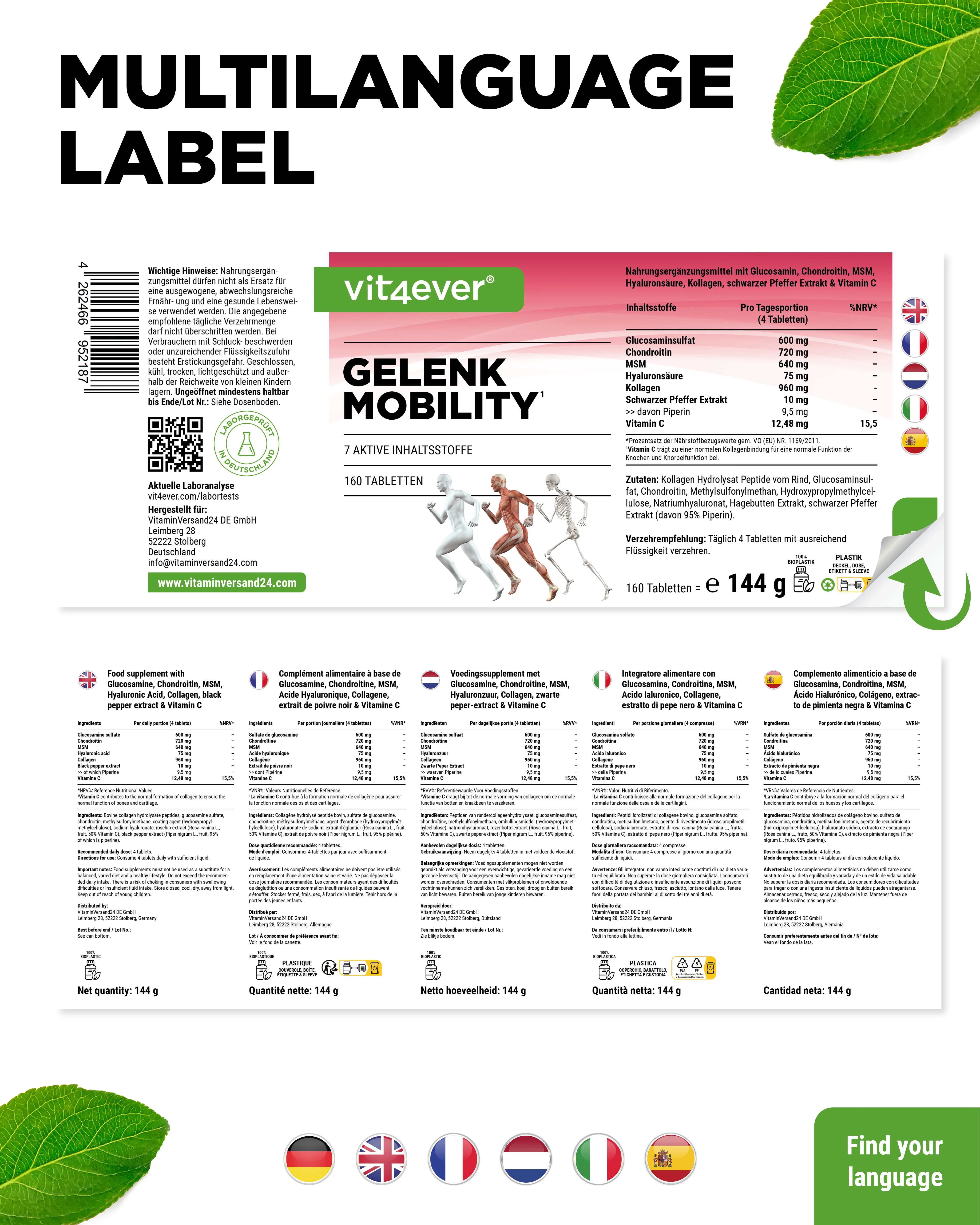 Gelenk Mobility - 7 Inhaltsstoffe - Image 6