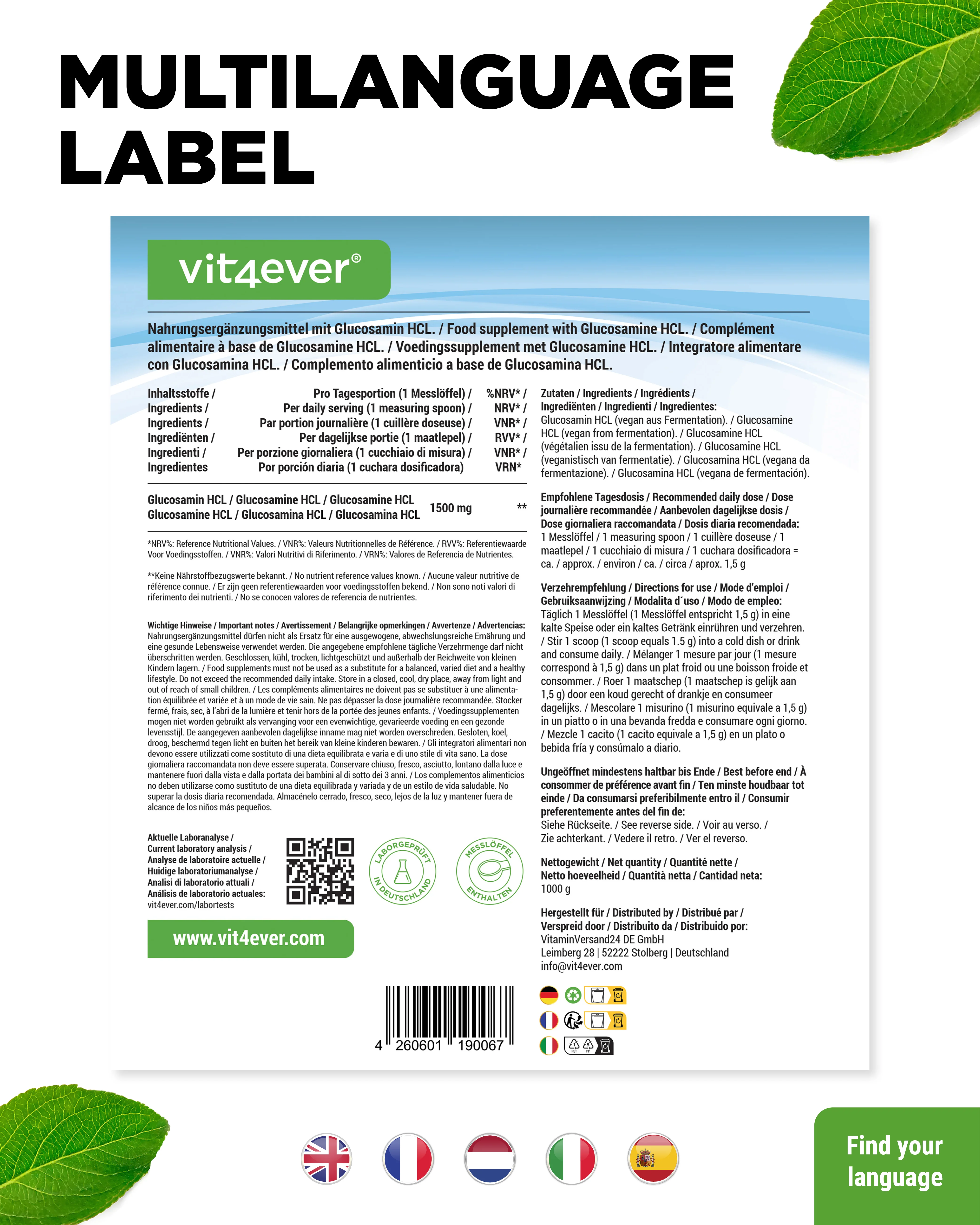 Glucosamin HCL Pure - Image 6