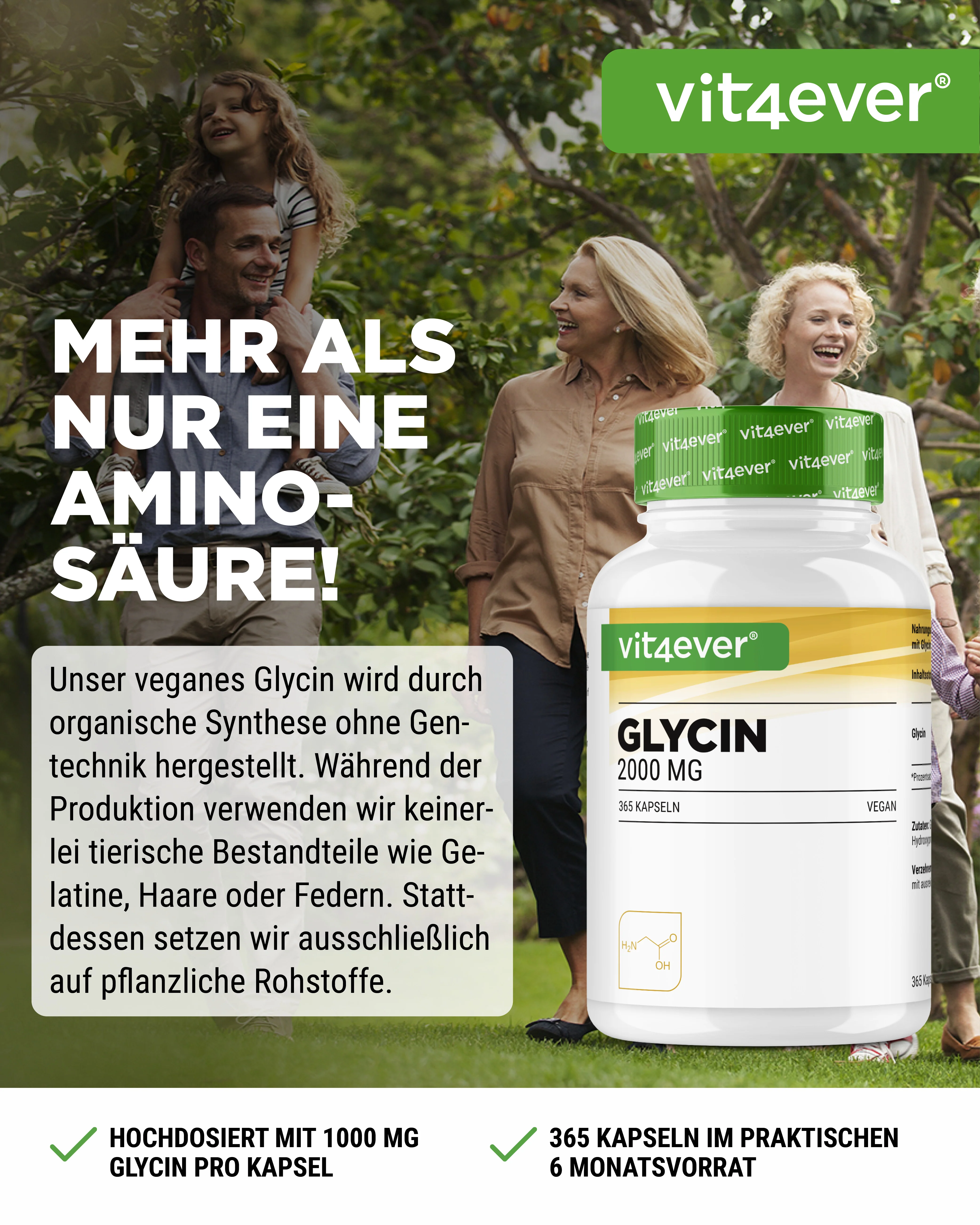 Glycin - 1000mg - Image 2