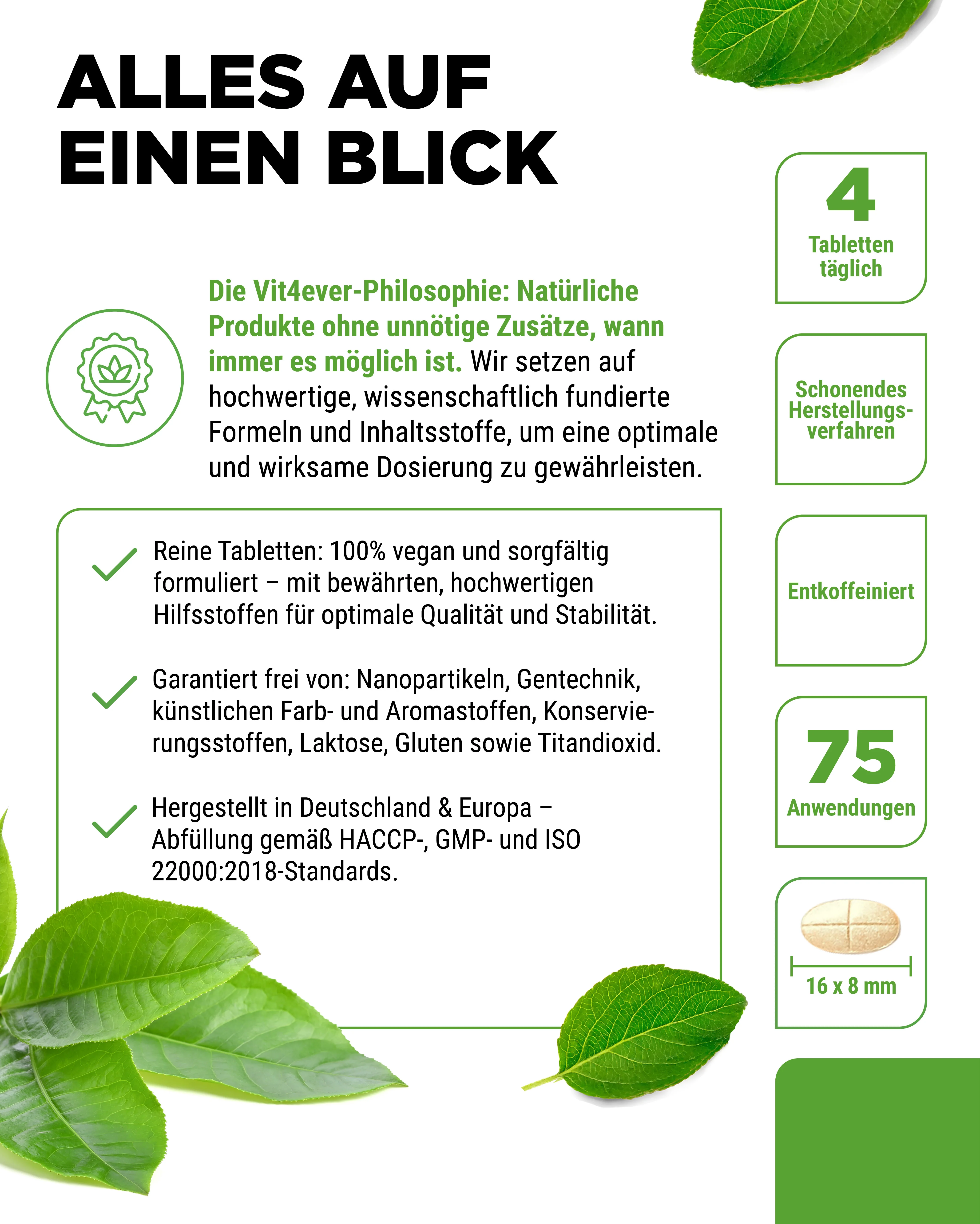 Grüntee Extrakt - EGCG - Image 4