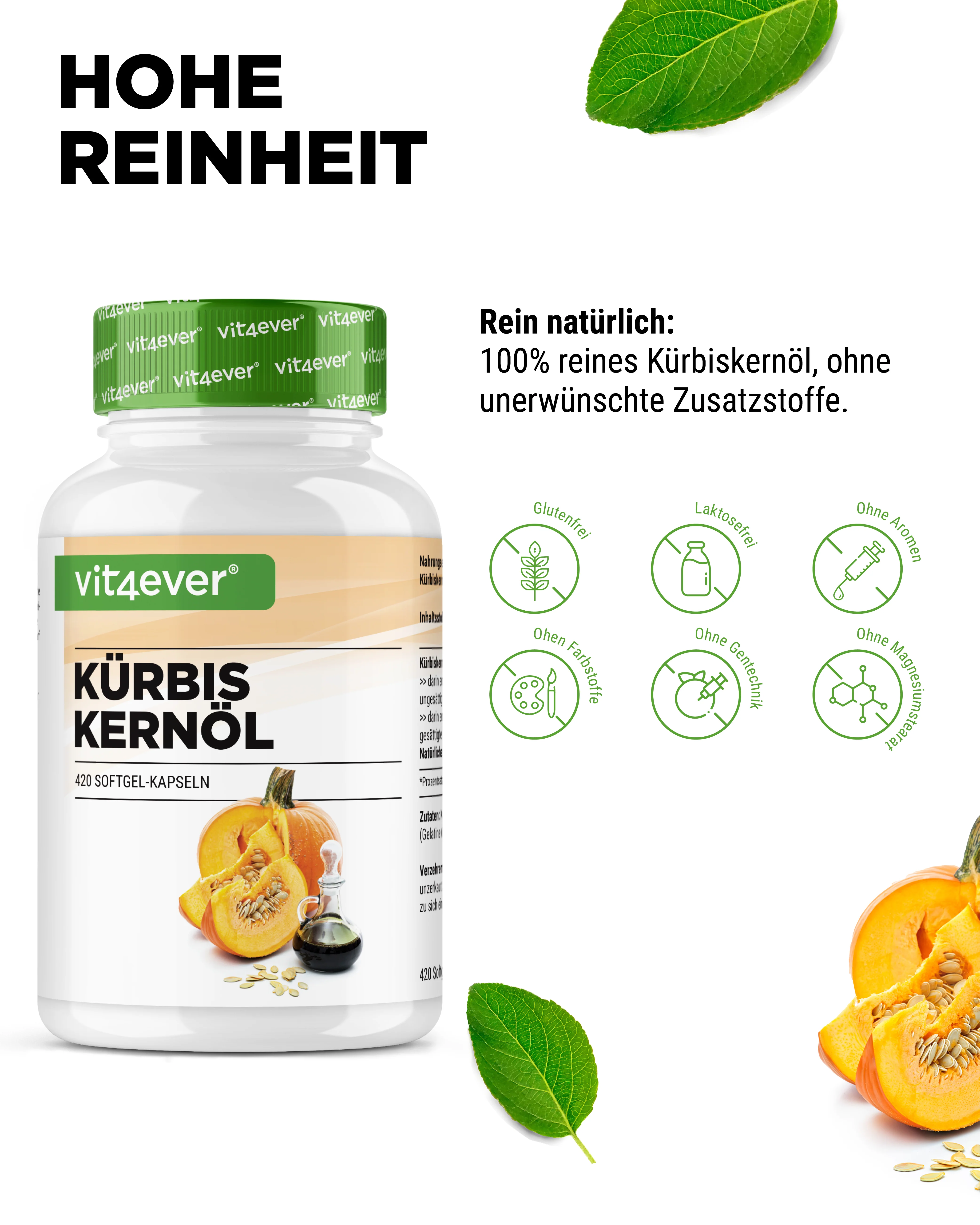Kürbiskernöl Kapseln - Image 3