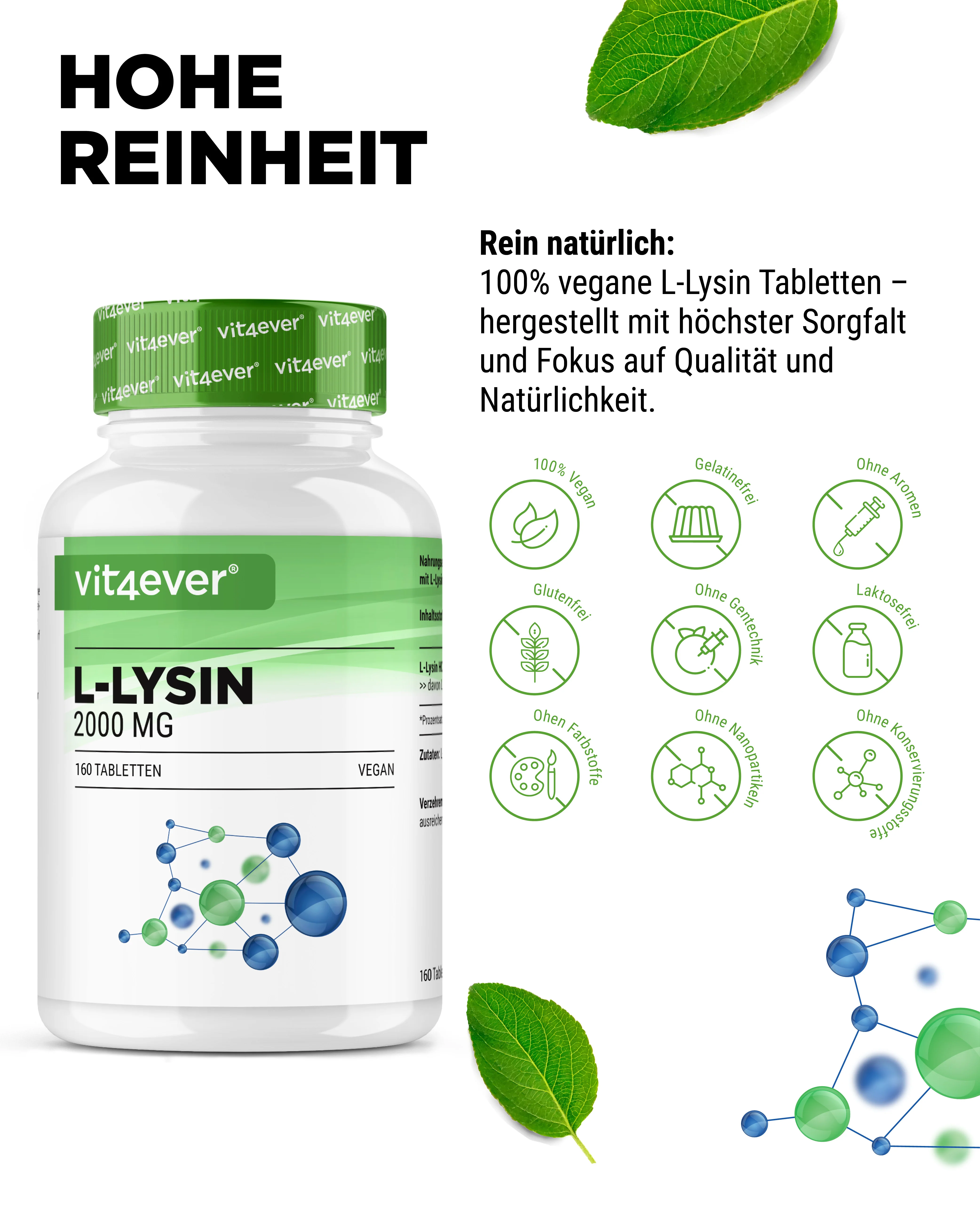 L-Lysin 1000 mg hochdosiert - Image 10