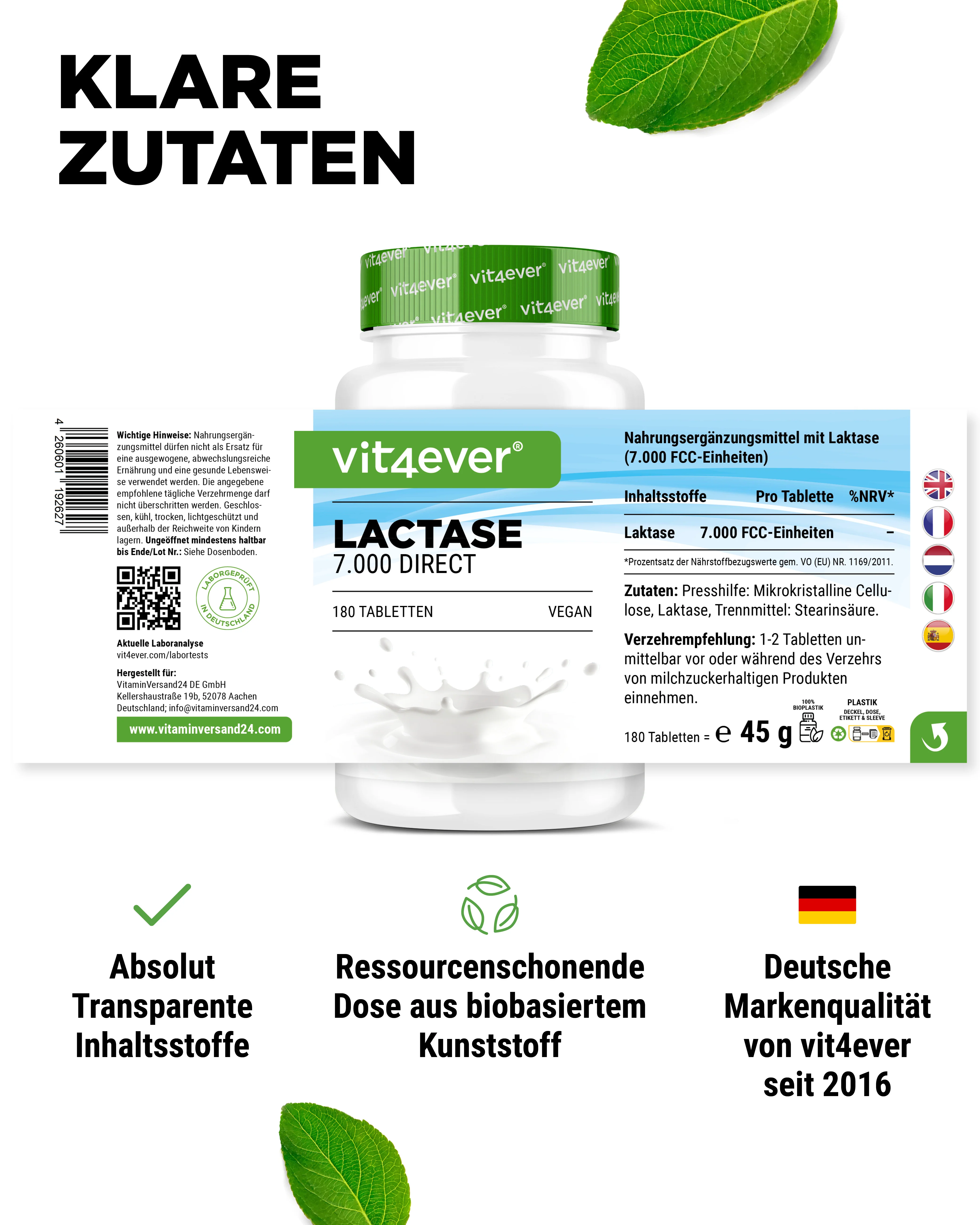 Laktase - á 7000 FCC-Einheiten, - Image 11