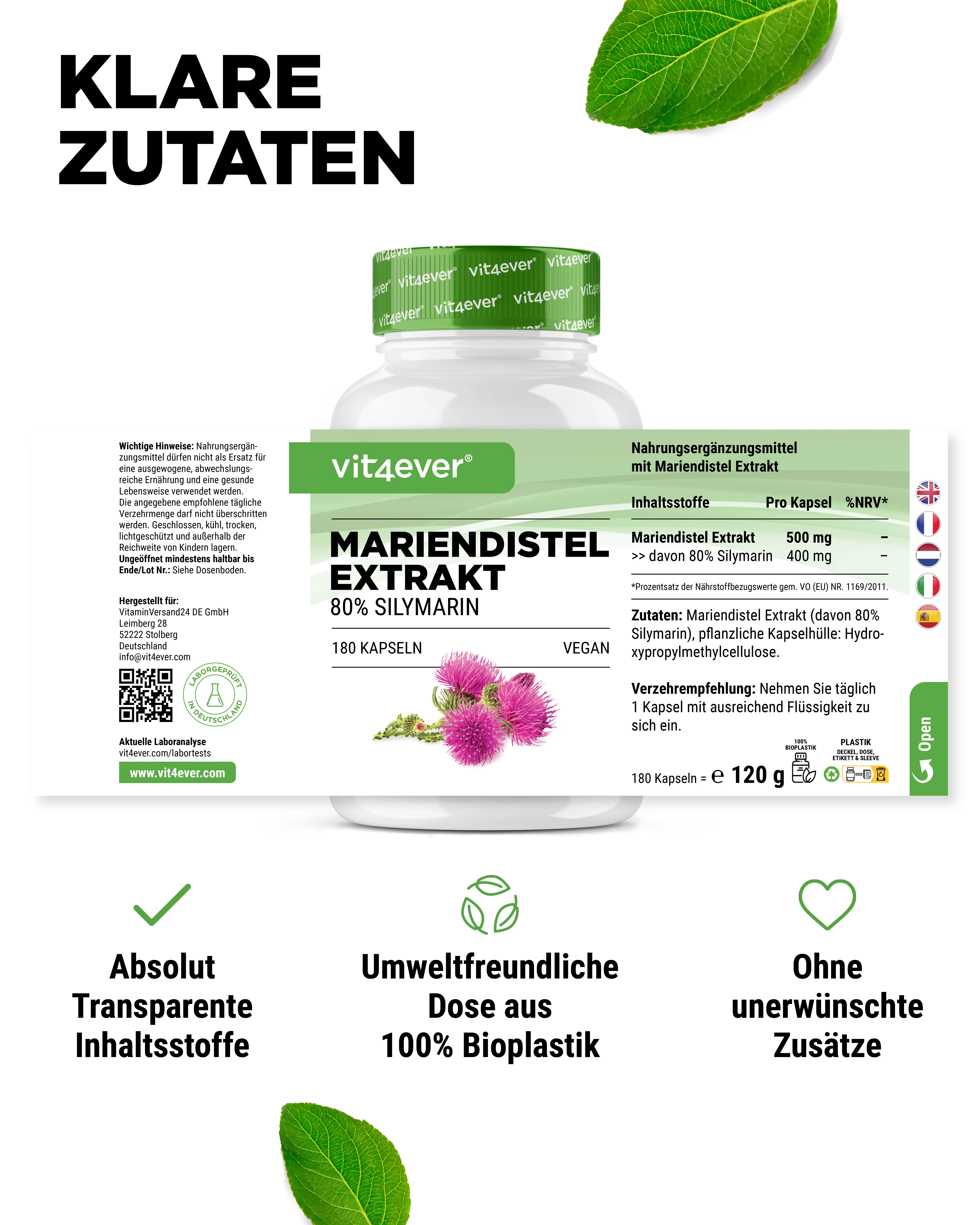 Mariendistel Extrakt 500 mg - Image 5