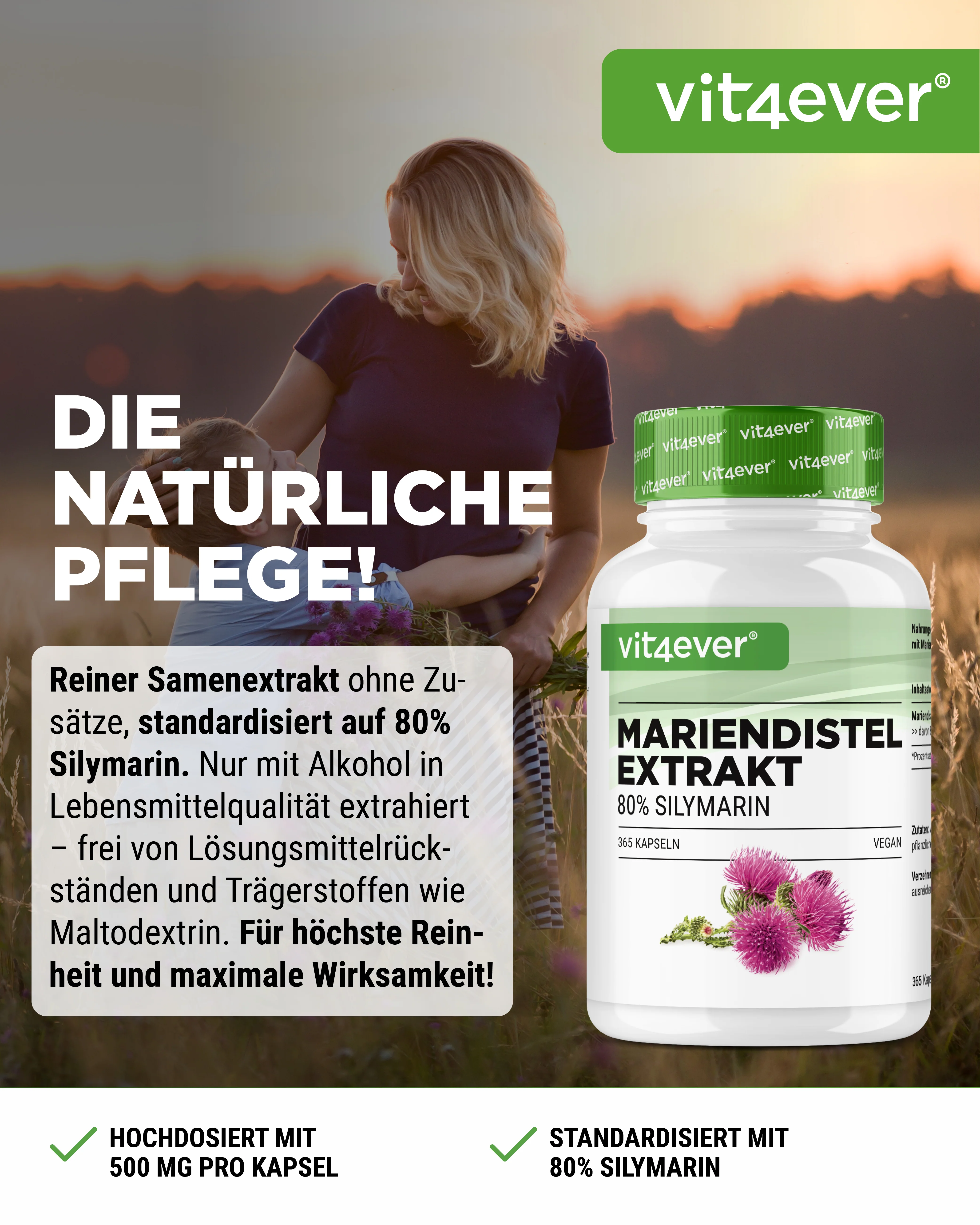 Mariendistel Extrakt 500 mg - Image 8