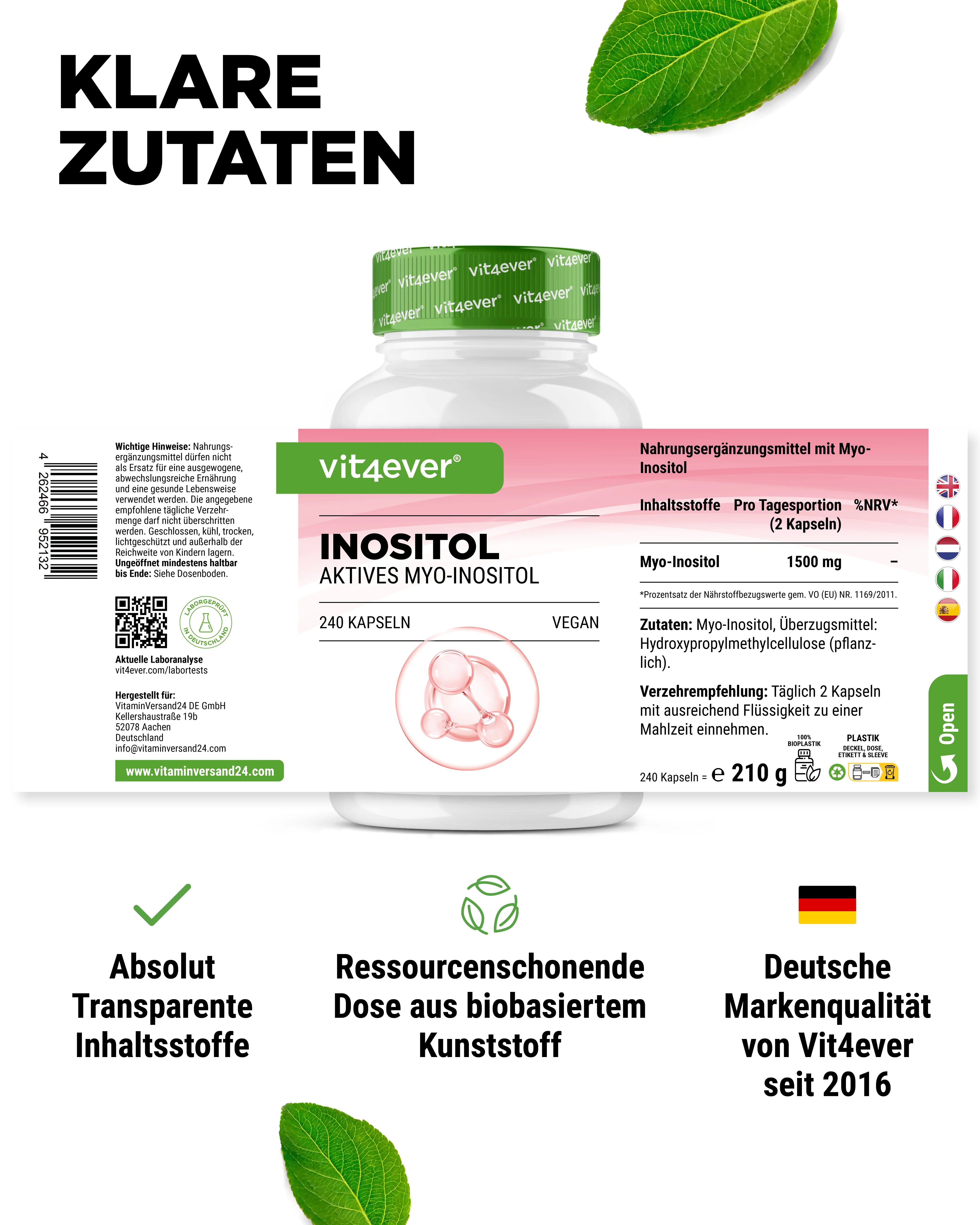 Myo Inositol - 750 mg - Image 5