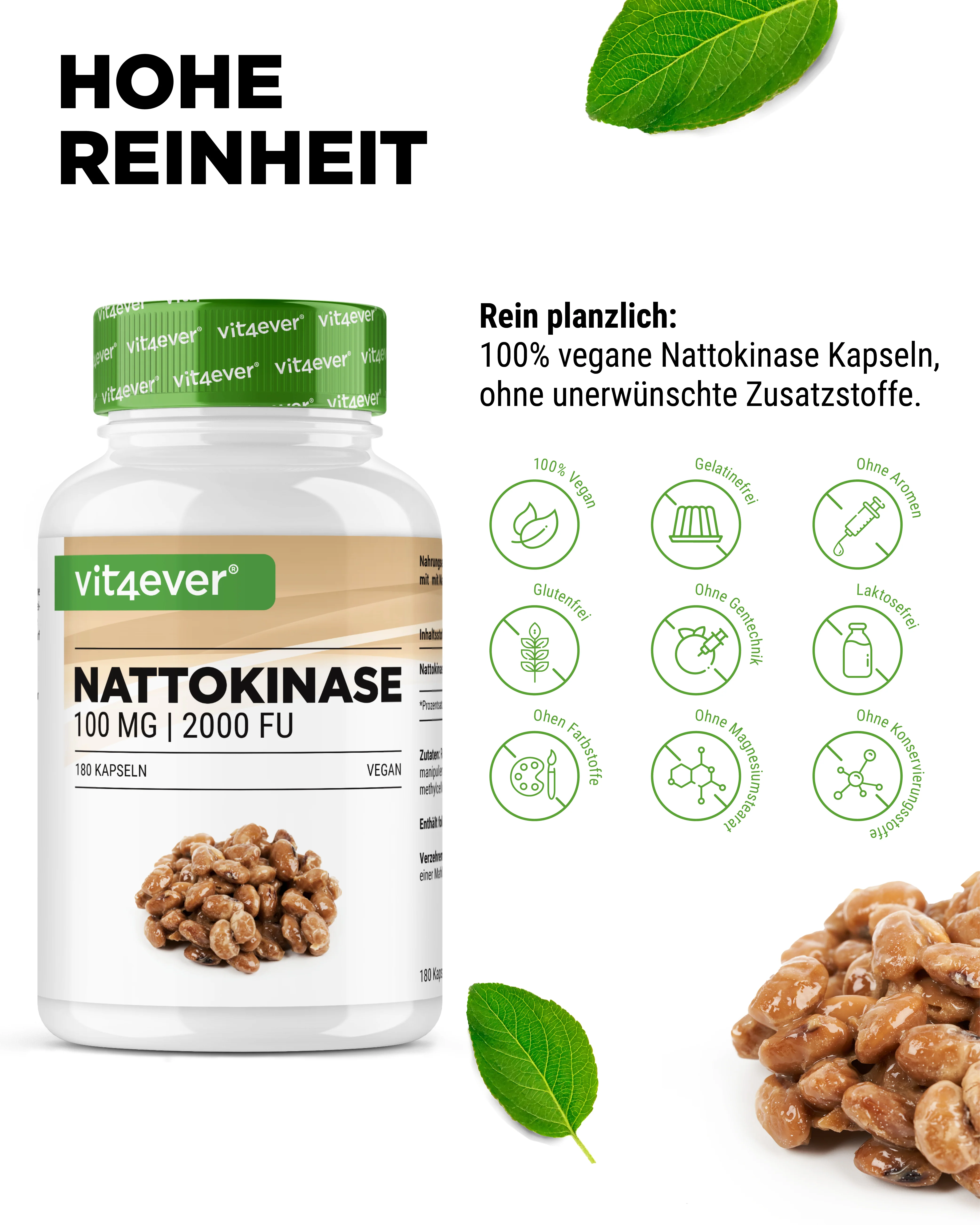 Nattokinase 100 mg (20.000 FU/g) - Image 3