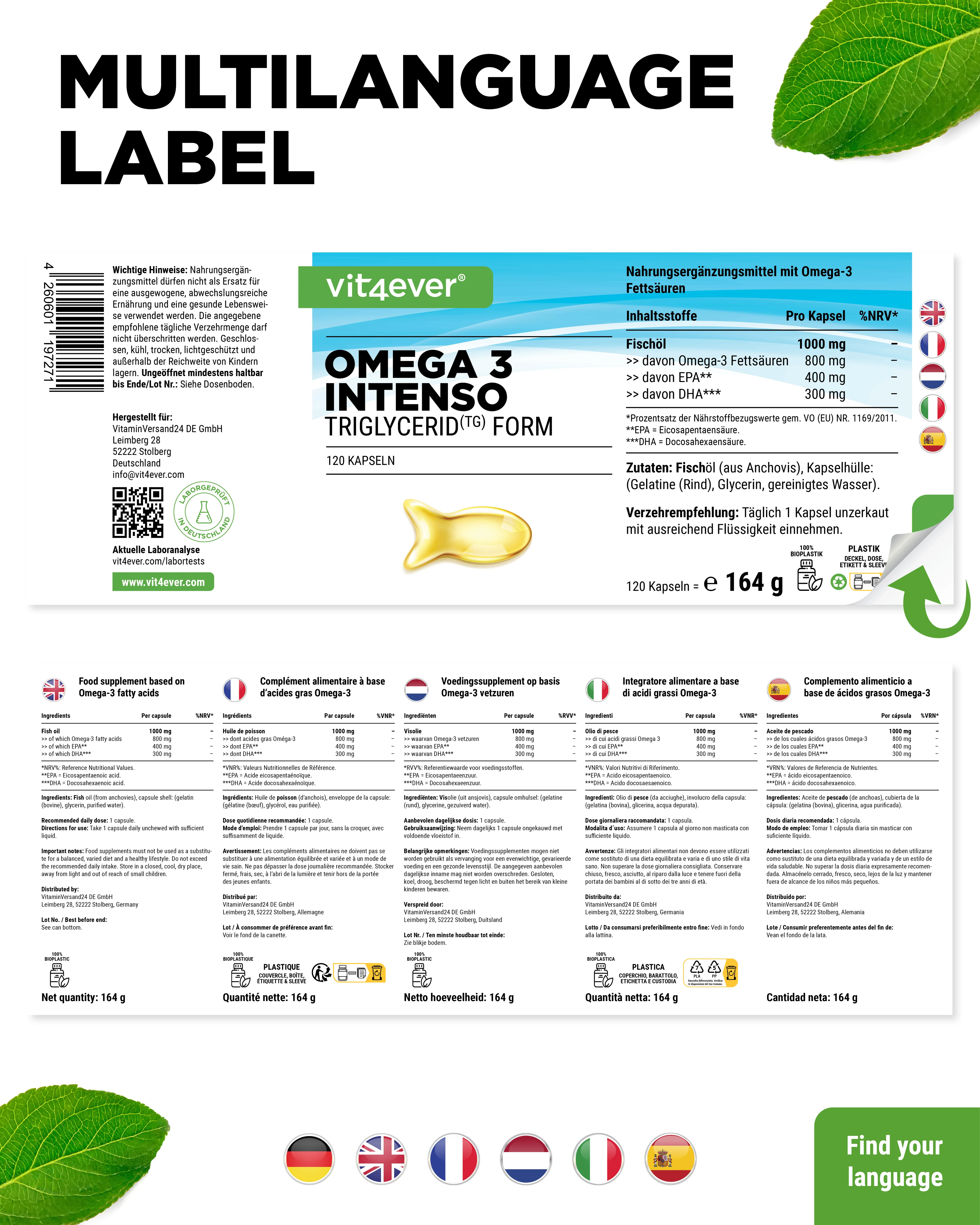 Premium Omega 3 FIschöl - Image 5