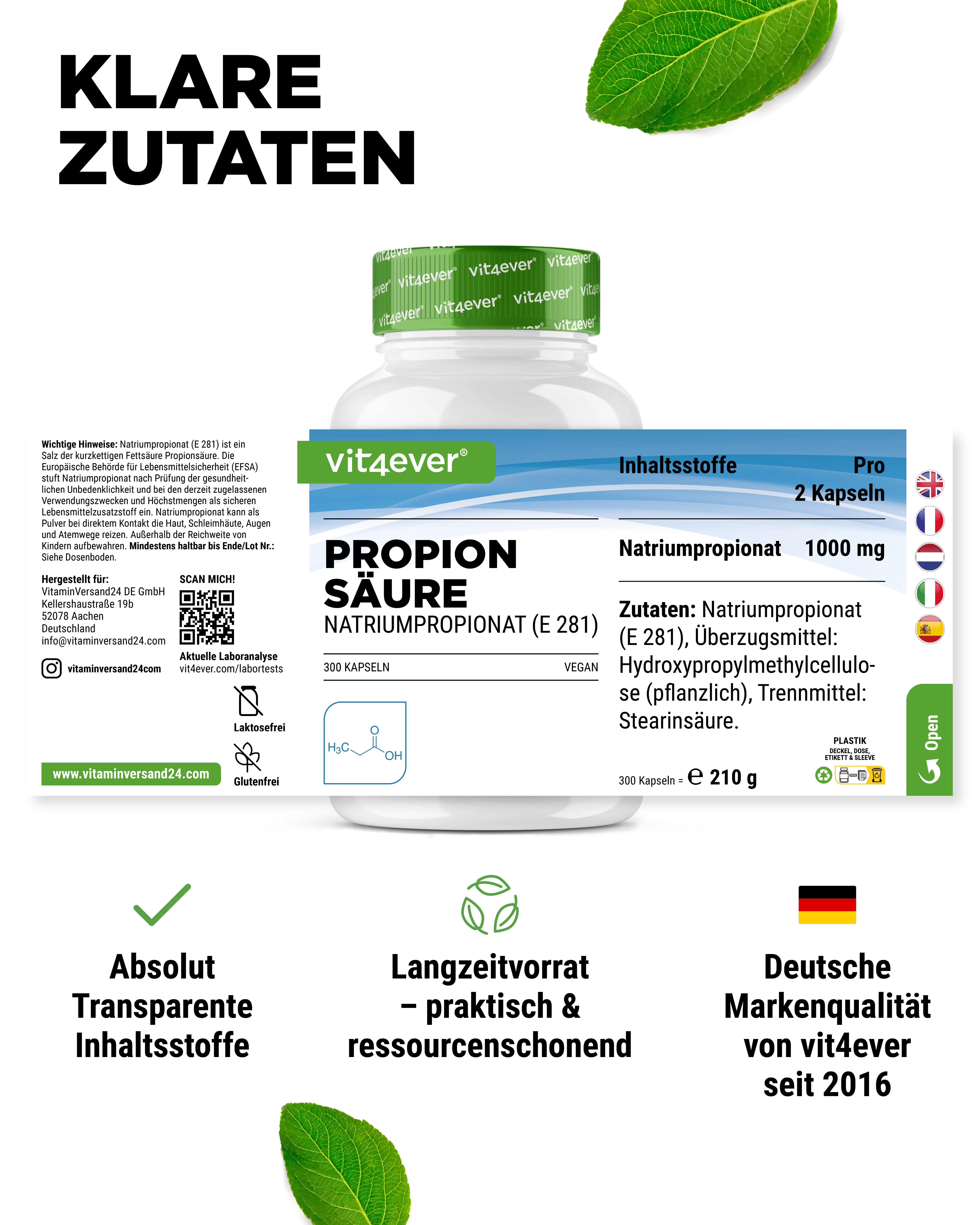 Propionsäure, 500 mg - Image 5