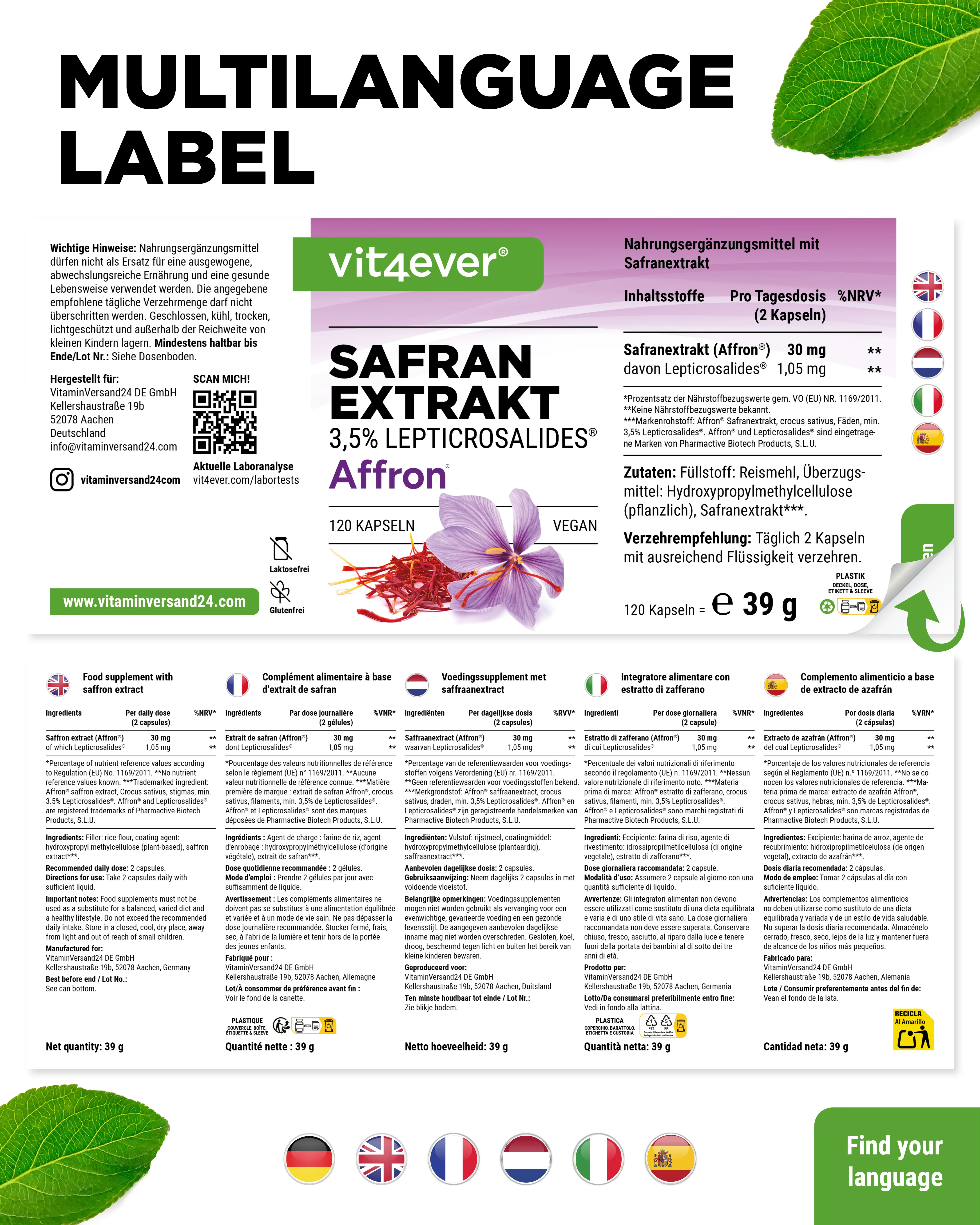 Safran Exktrakt -  AFFRON® - Image 8