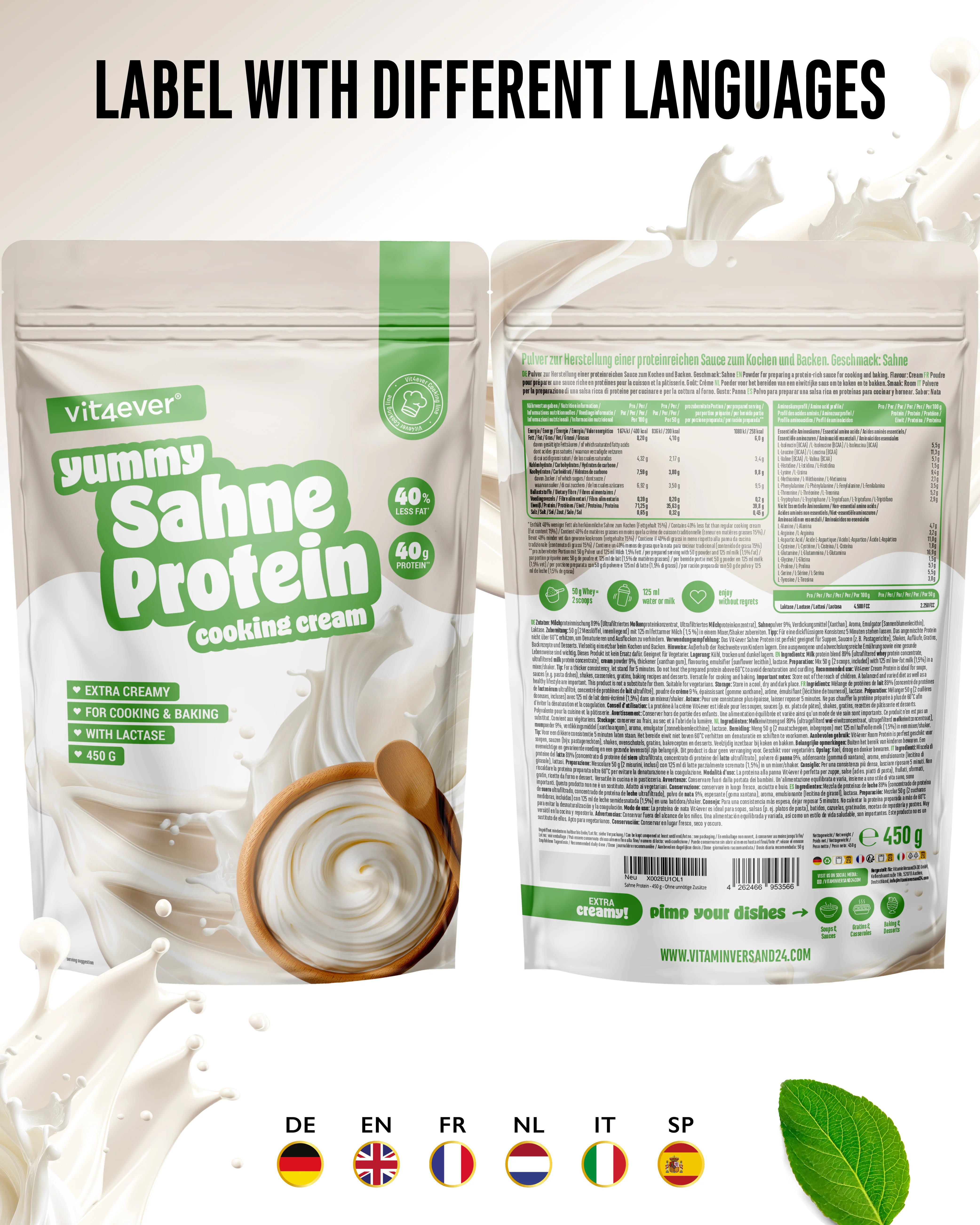 Sahne Protein - Image 12