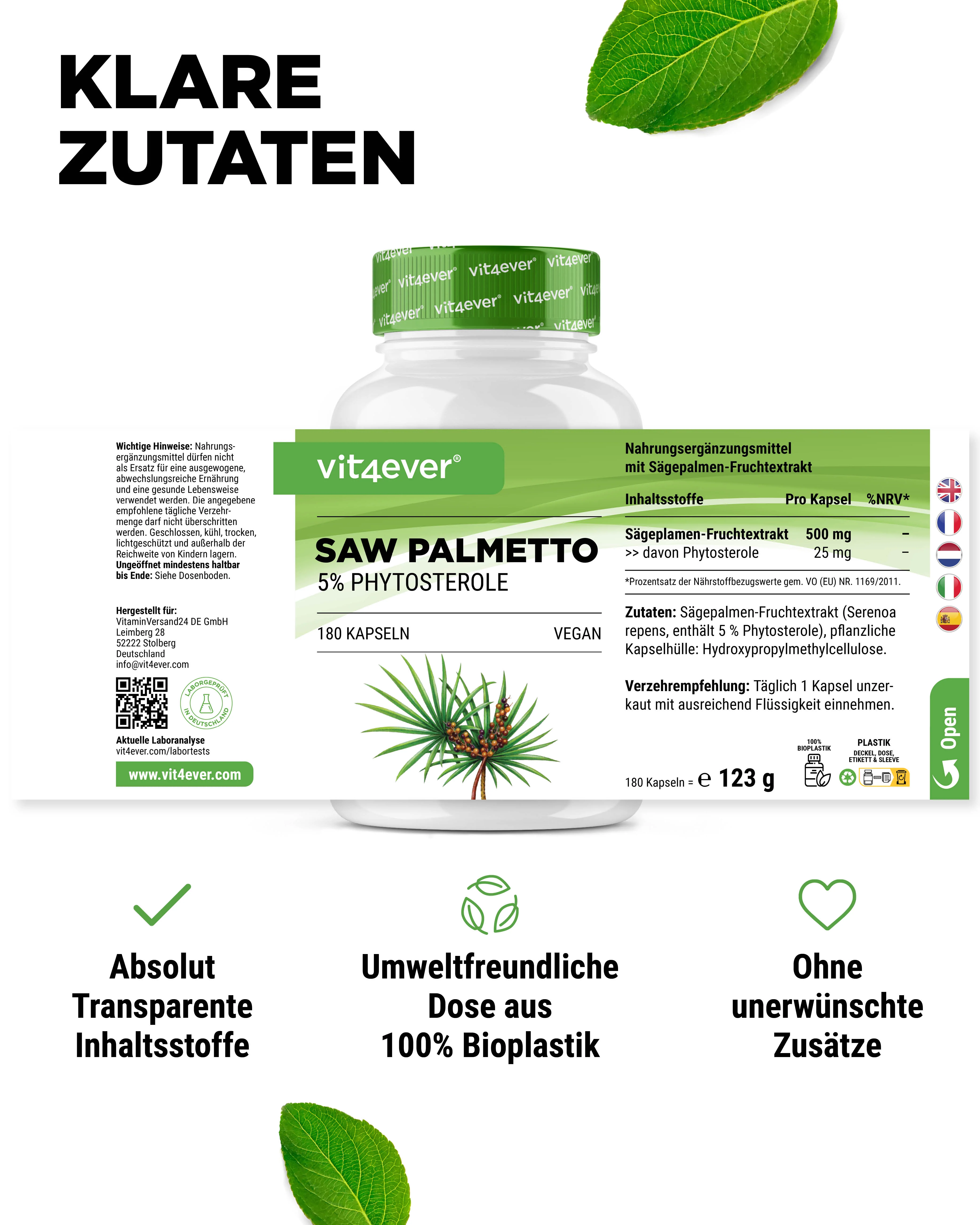Saw Palmetto Extrakt -  500 mg - Image 5