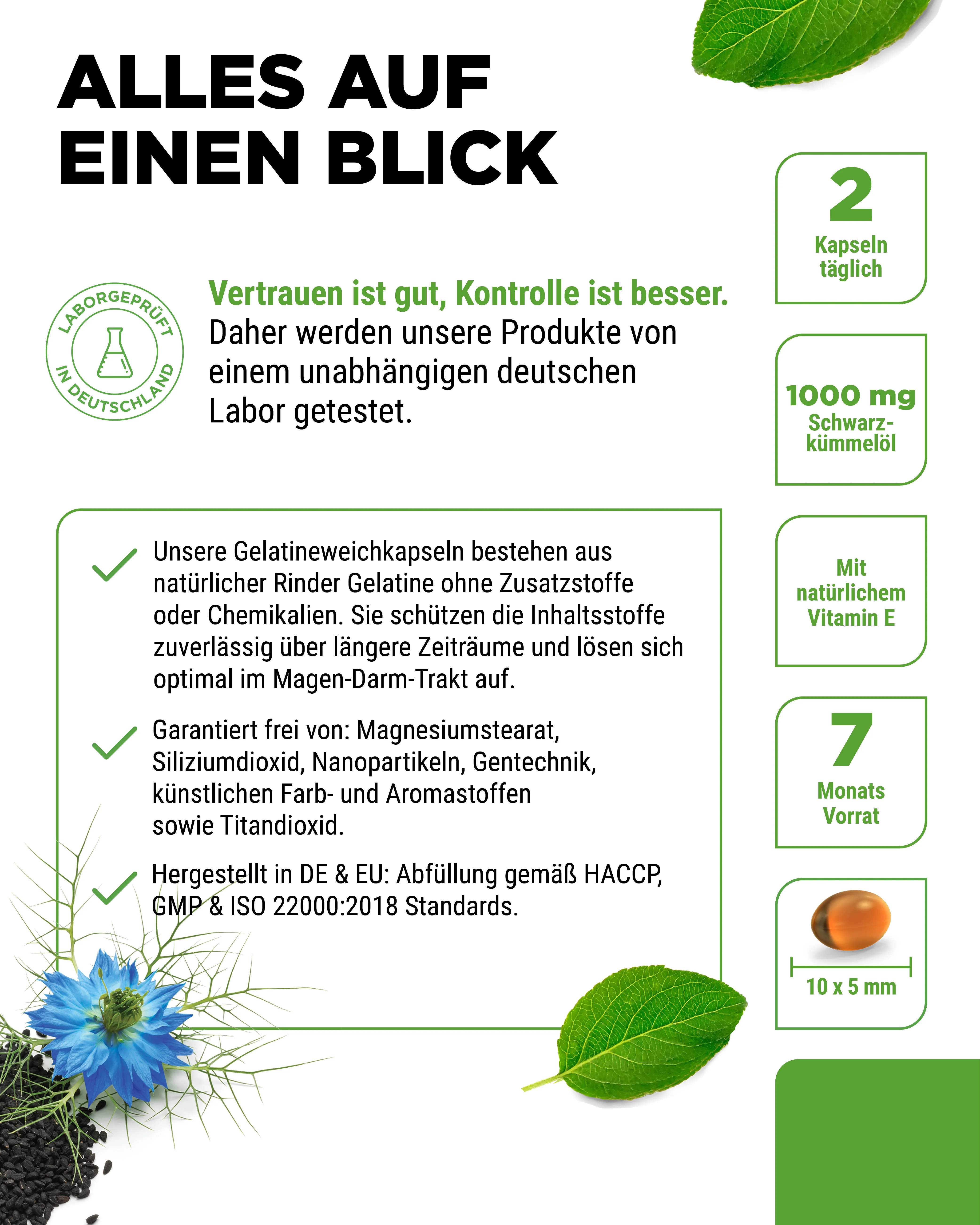 Schwarzkümmelöl - 500 mg - Image 4