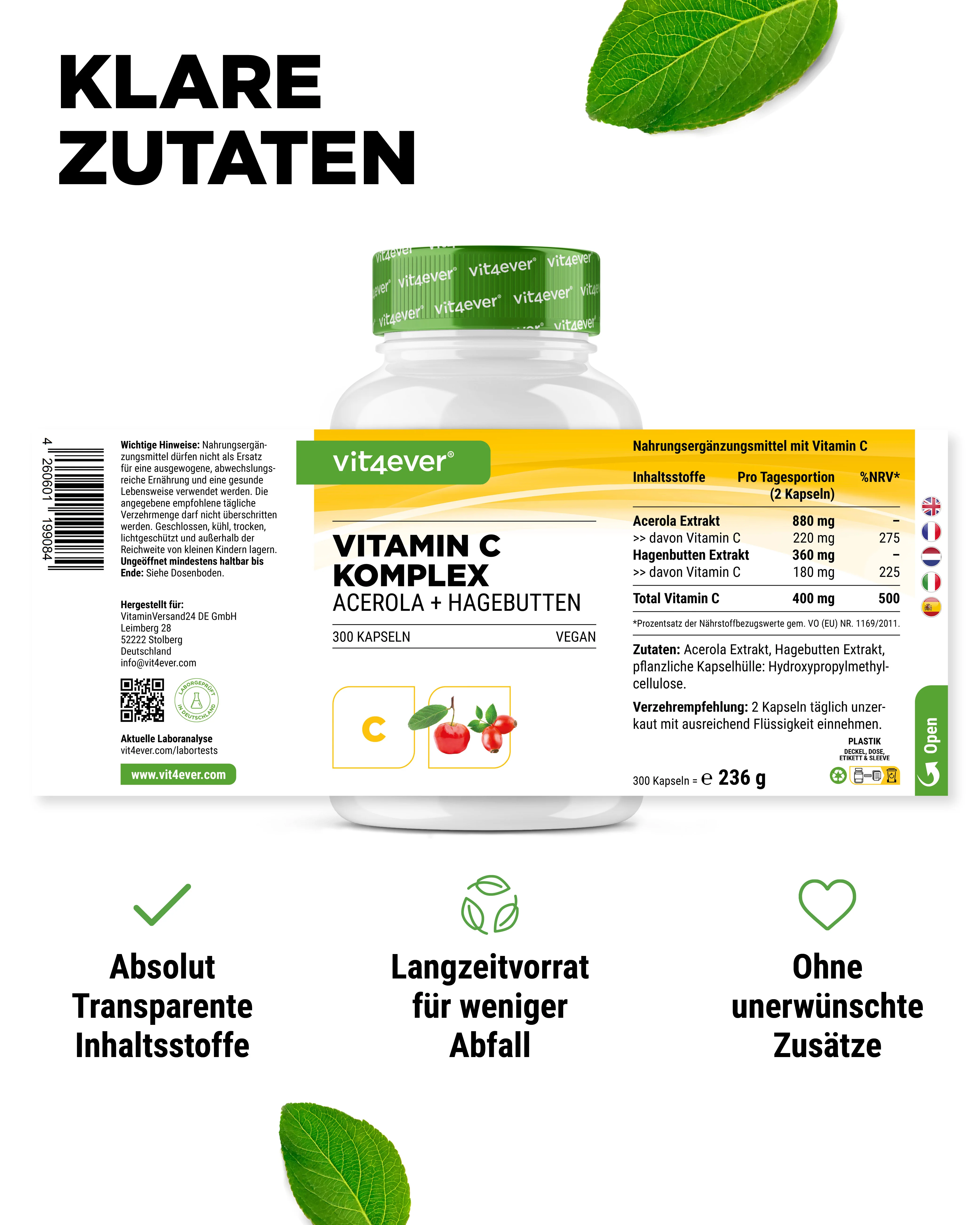 Natürlicher Vitamin C Komplex - Image 5