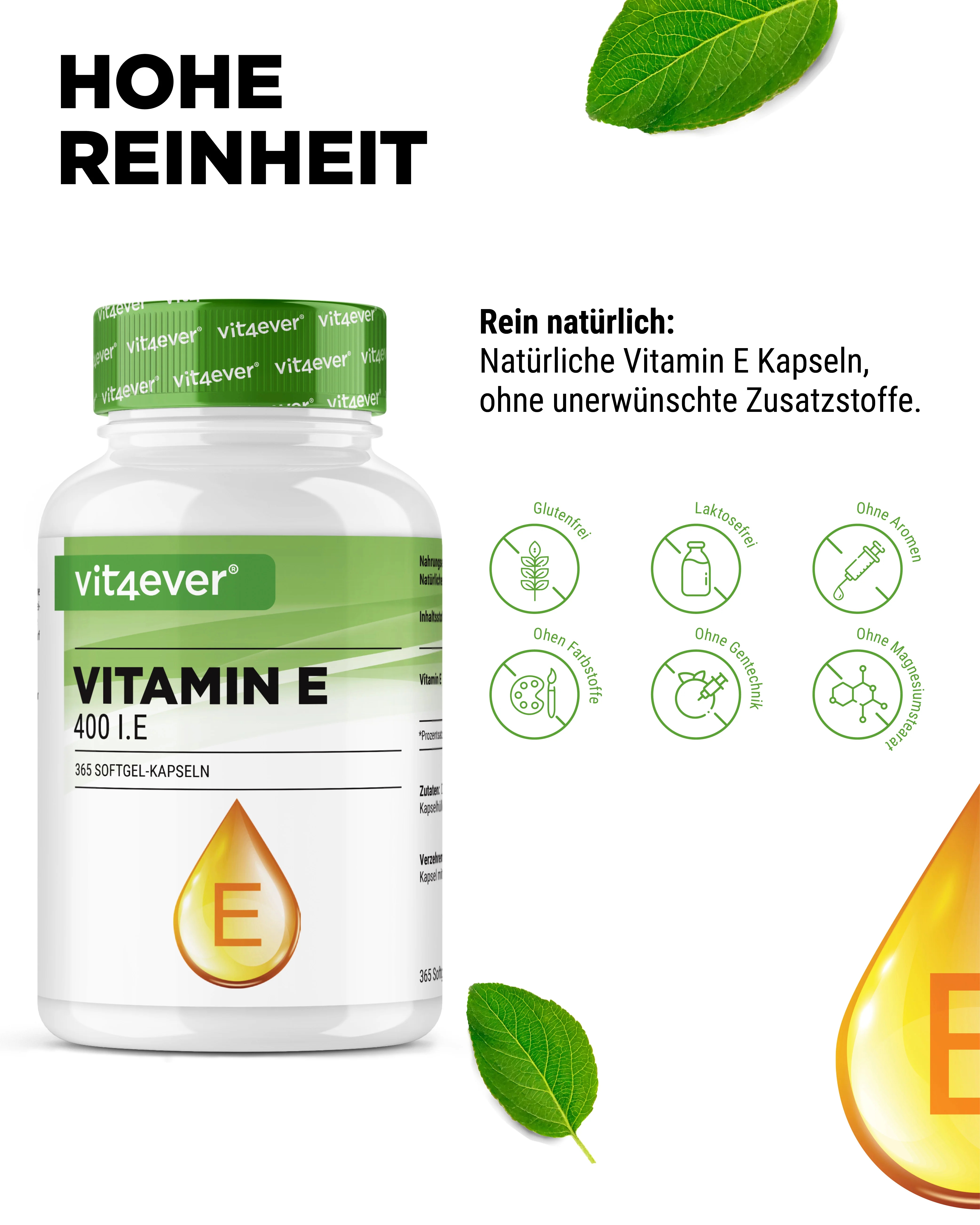 Vitamin E 400 I.E. Softgels - Image 3